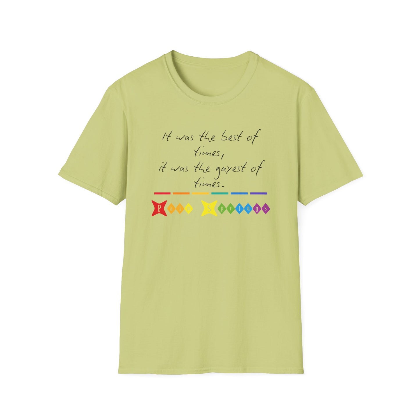 T-Shirt With LGBTQ Quote Palm Springs