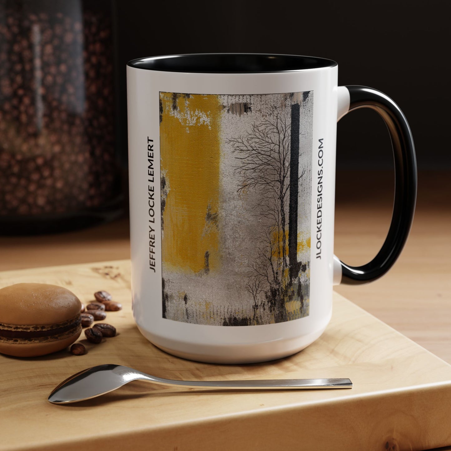 Coffee Mug With Original Art Design When The Sun Rises