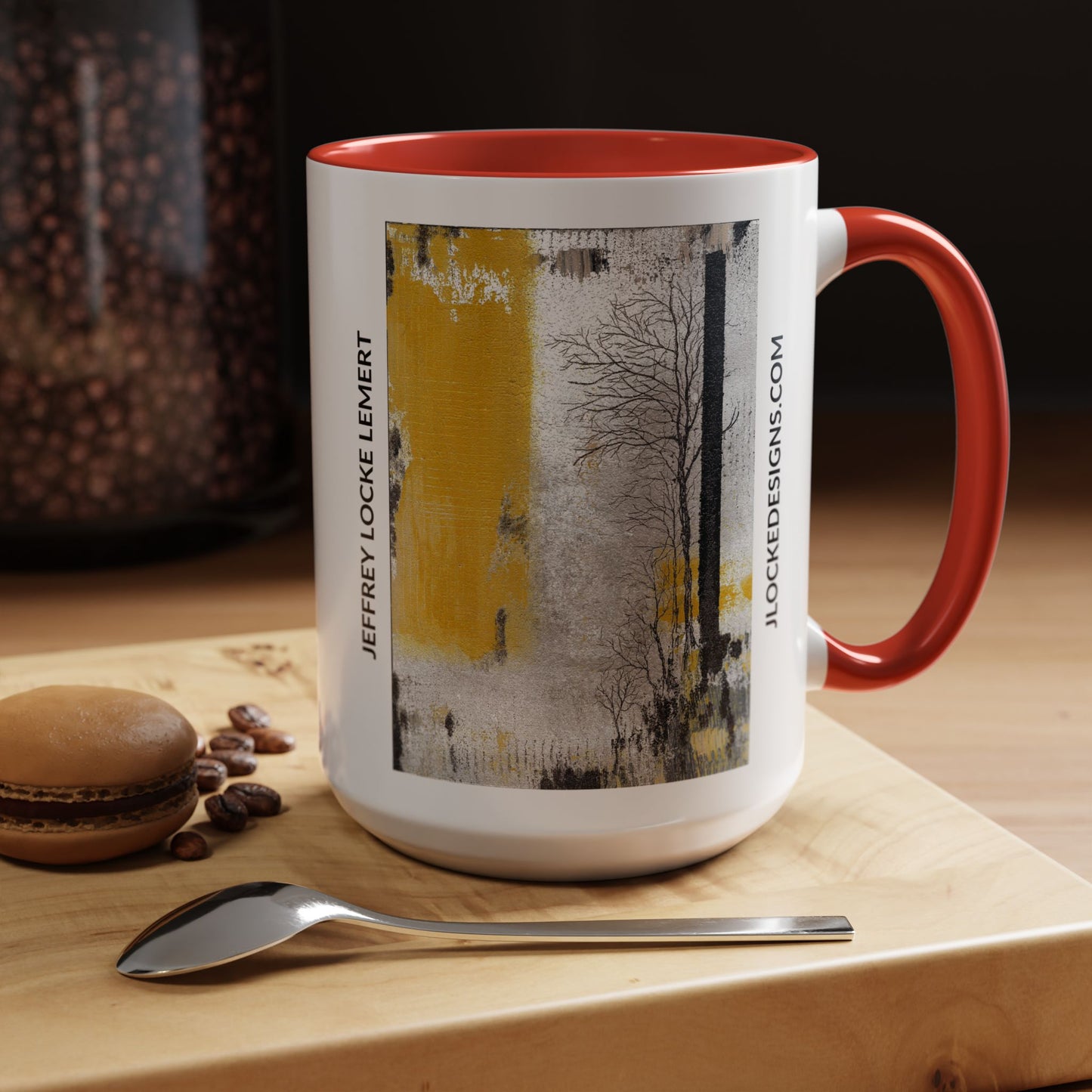 Coffee Mug With Original Art Design When The Sun Rises