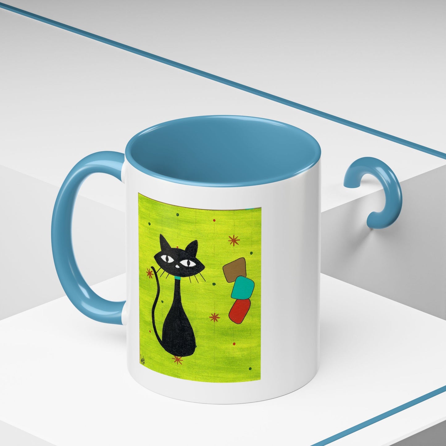 Mug - Play Time Fun Retro Artwork Coffee Mug (11, 15oz)