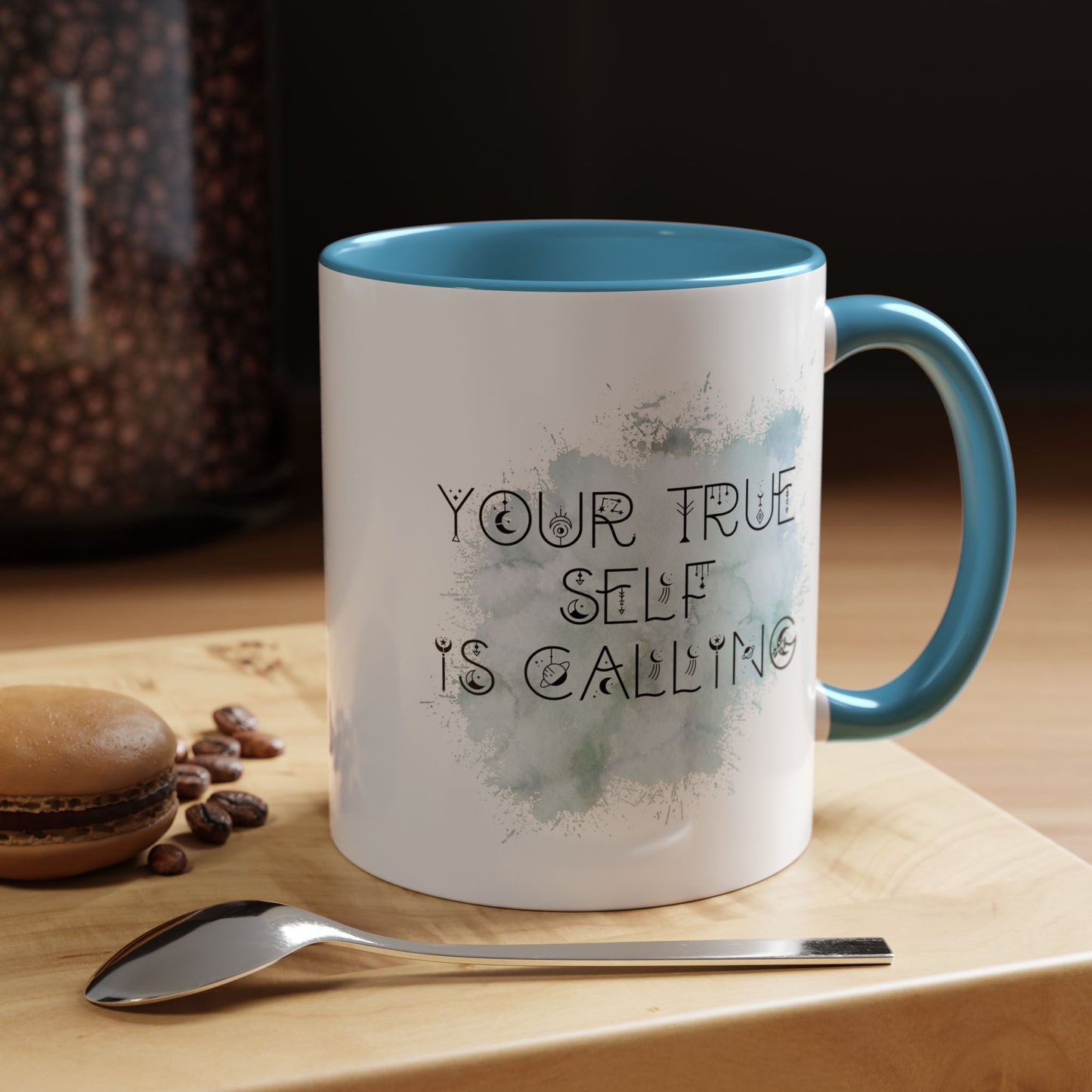 Mug with Inspirational Message - Your True Self Is Calling