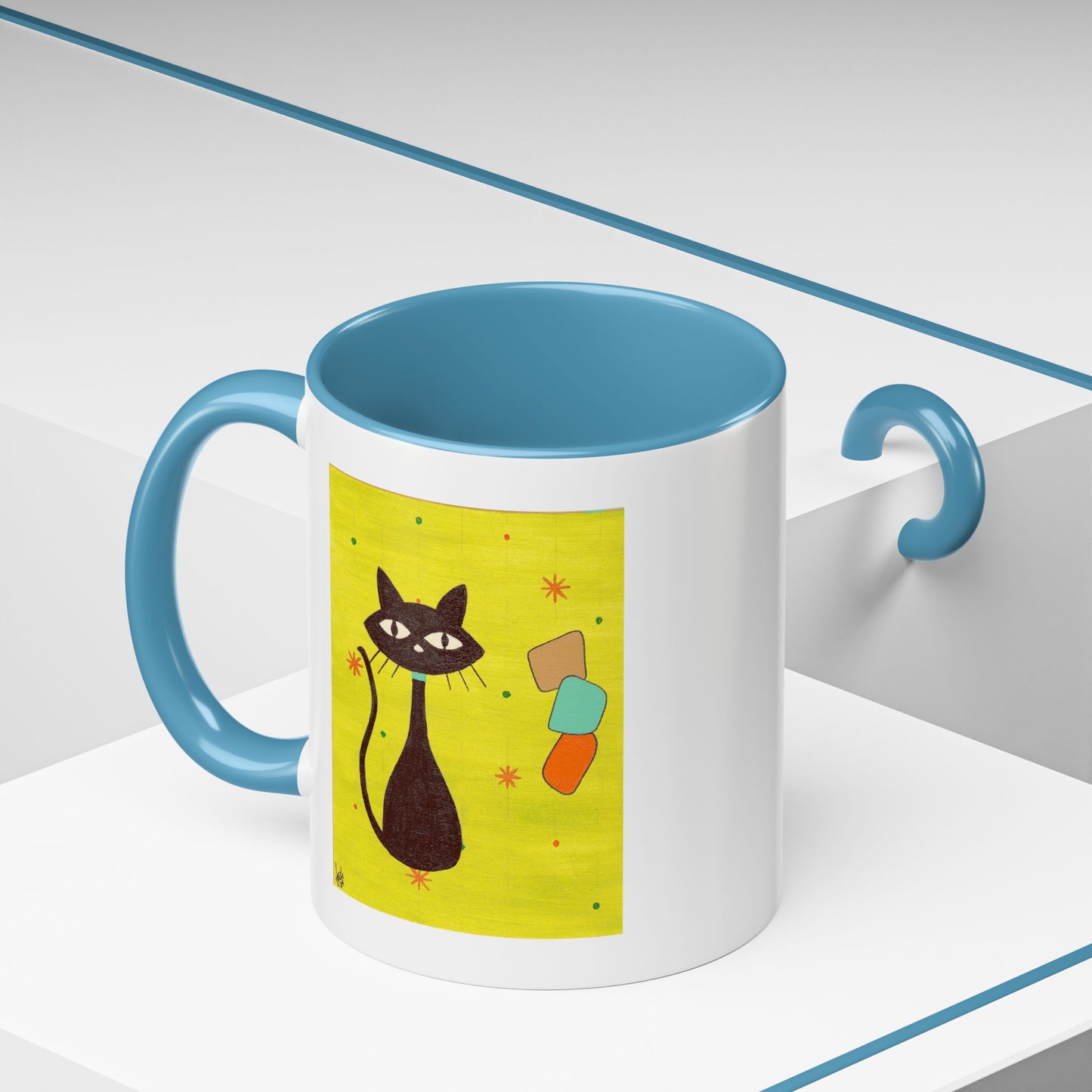 Mug - Play Time Fun Retro Artwork Coffee Mug (11, 15oz)
