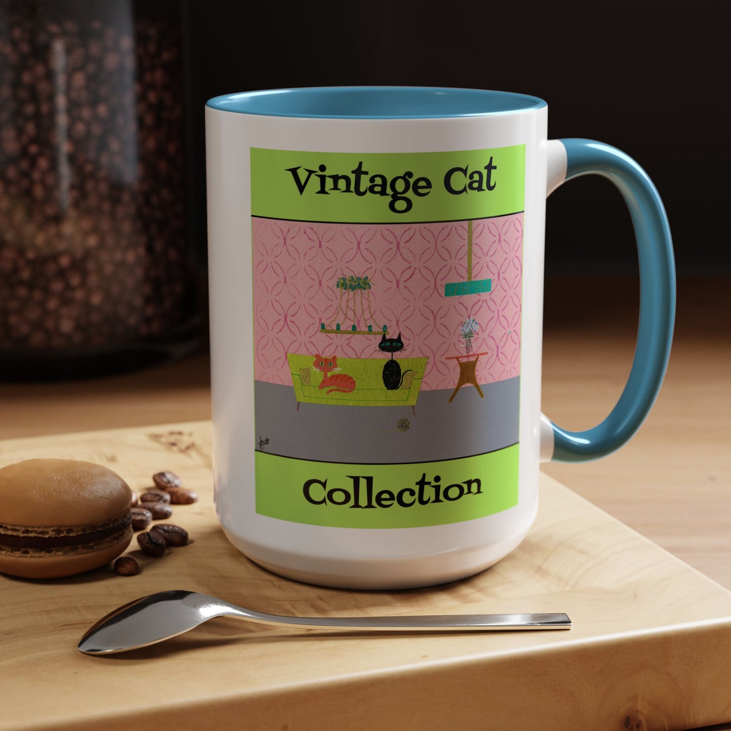 Vintage Cat Collection Coffee Mug
