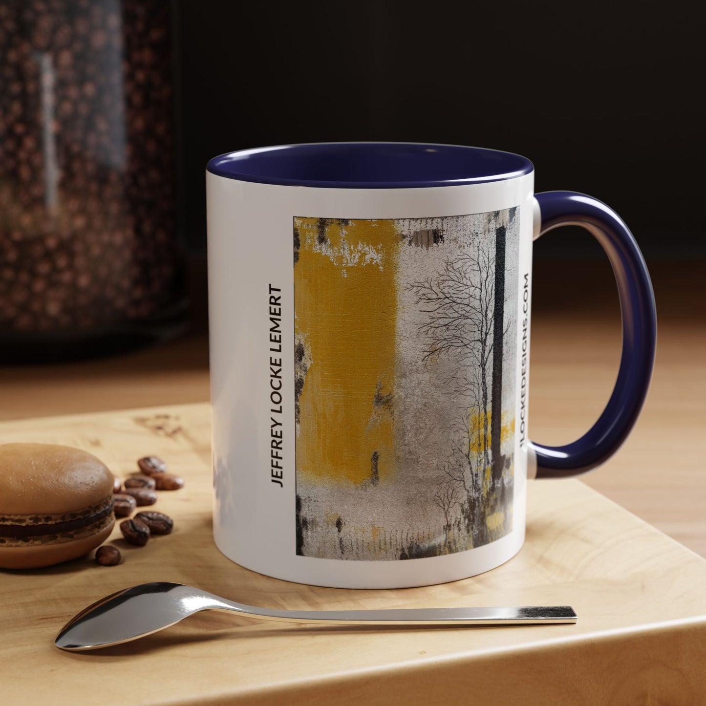 Coffee Mug With Original Art Design When The Sun Rises