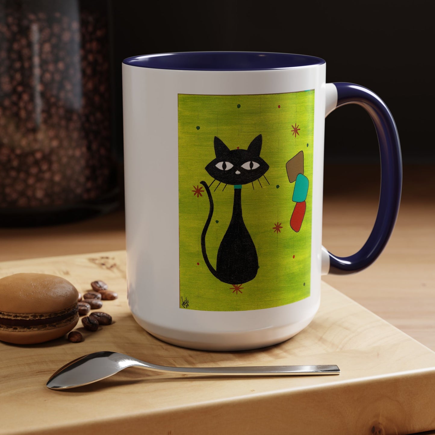 Mug - Play Time Fun Retro Artwork Coffee Mug (11, 15oz)