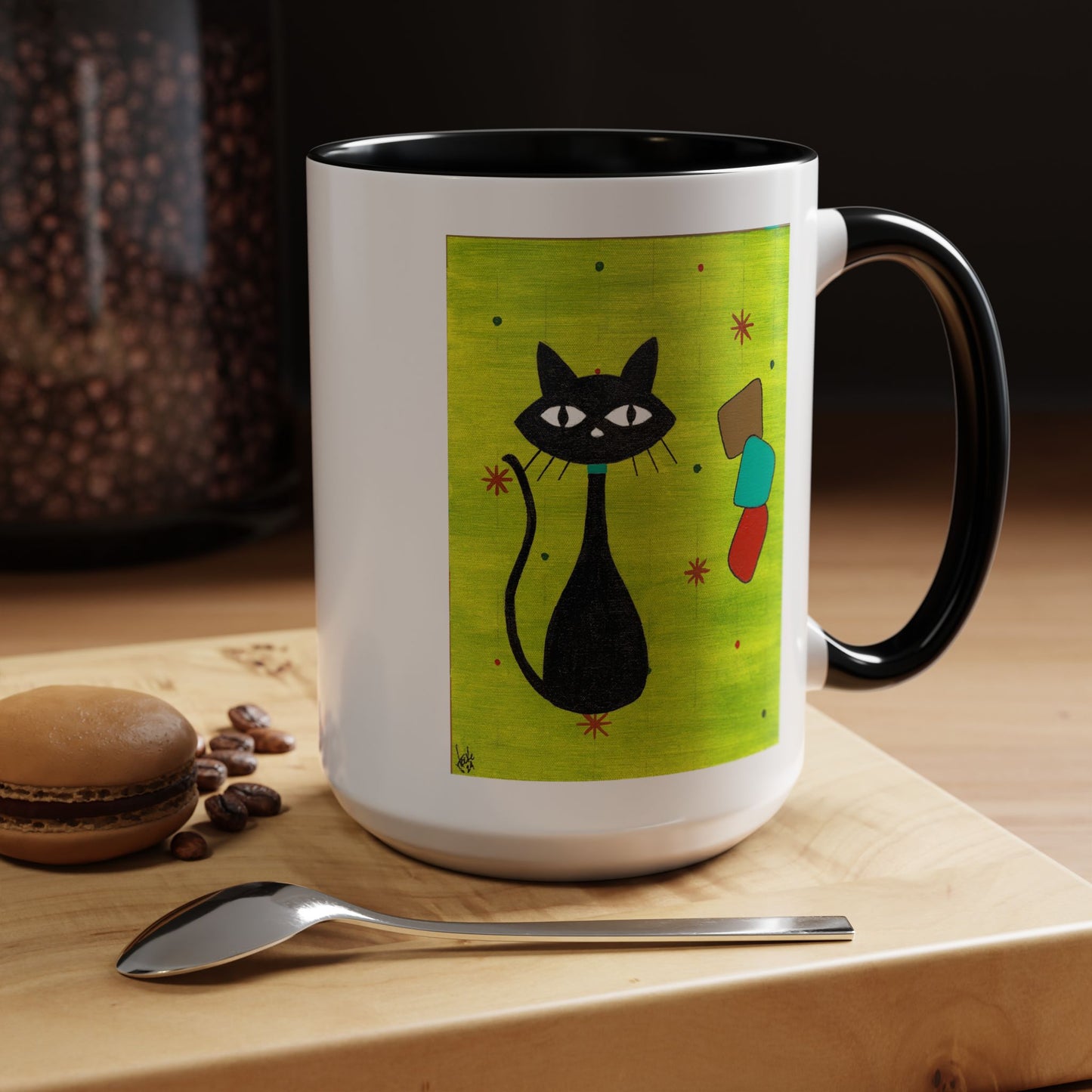 Mug - Play Time Fun Retro Artwork Coffee Mug (11, 15oz)