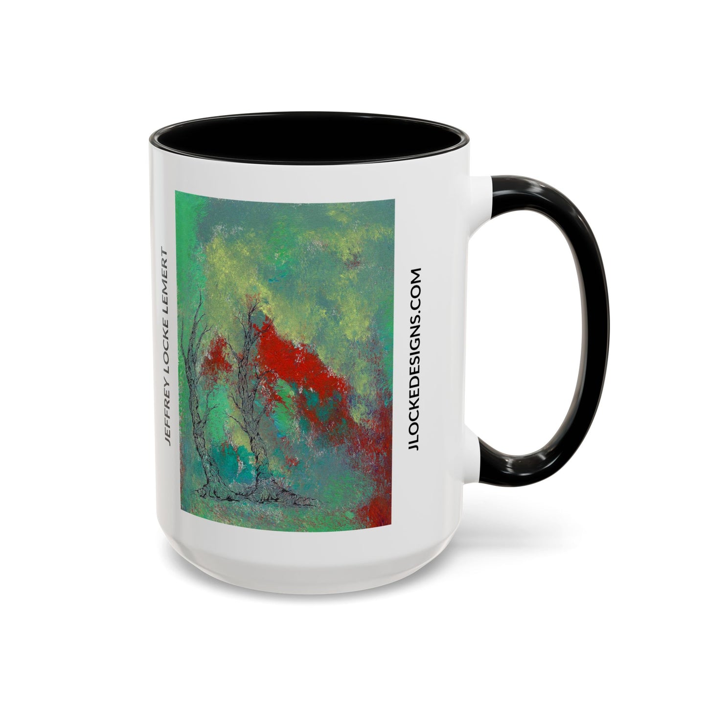 Coffee Mug With Original Art Design Retro Done This Way