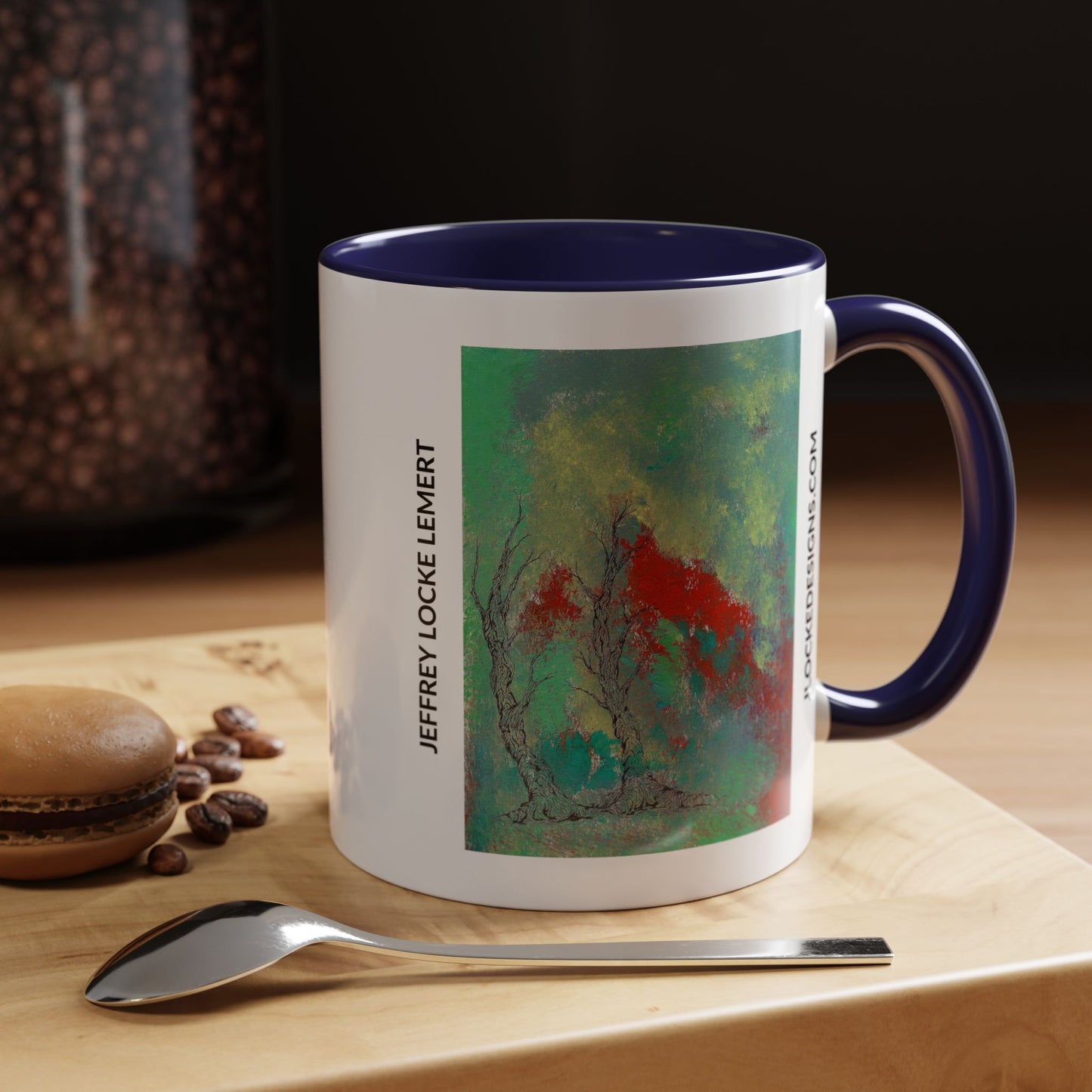 Coffee Mug With Original Art Design Retro Done This Way