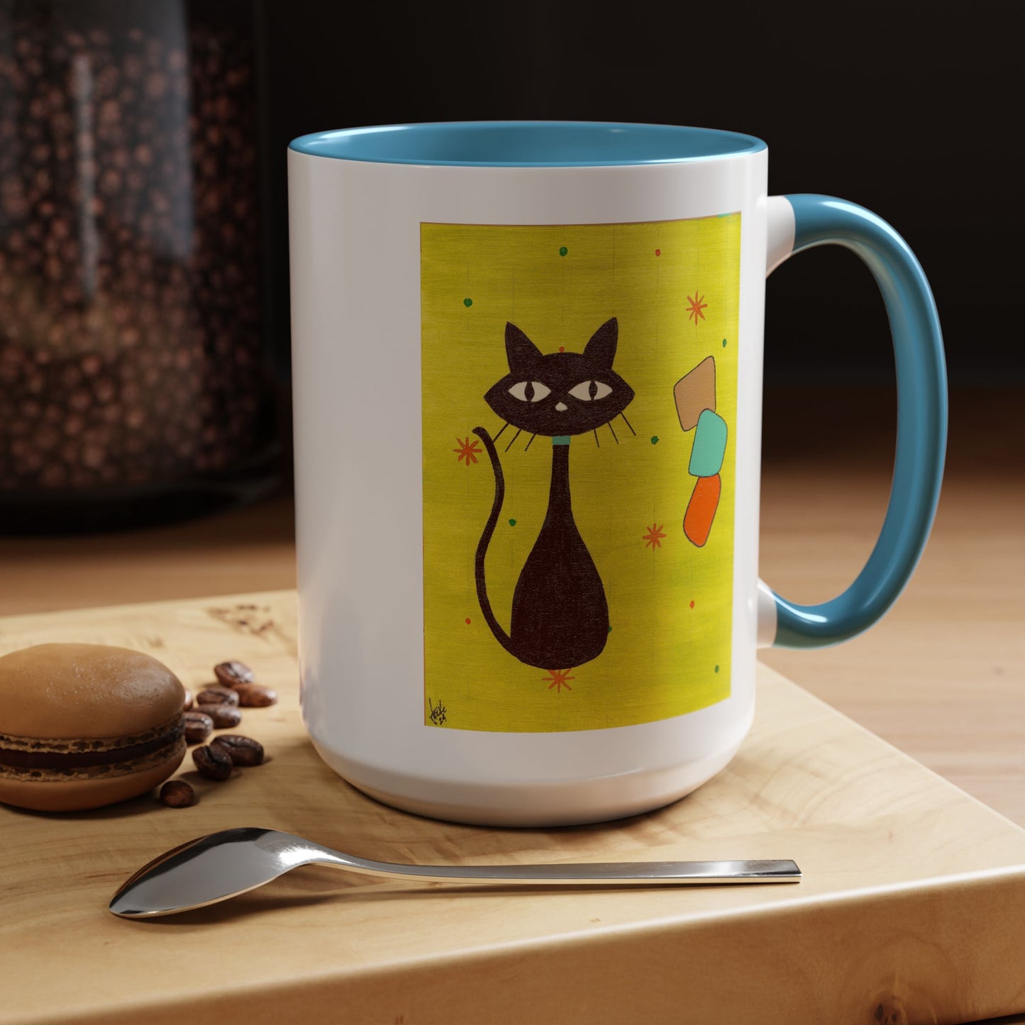 Mug - Play Time Fun Retro Artwork Coffee Mug (11, 15oz)