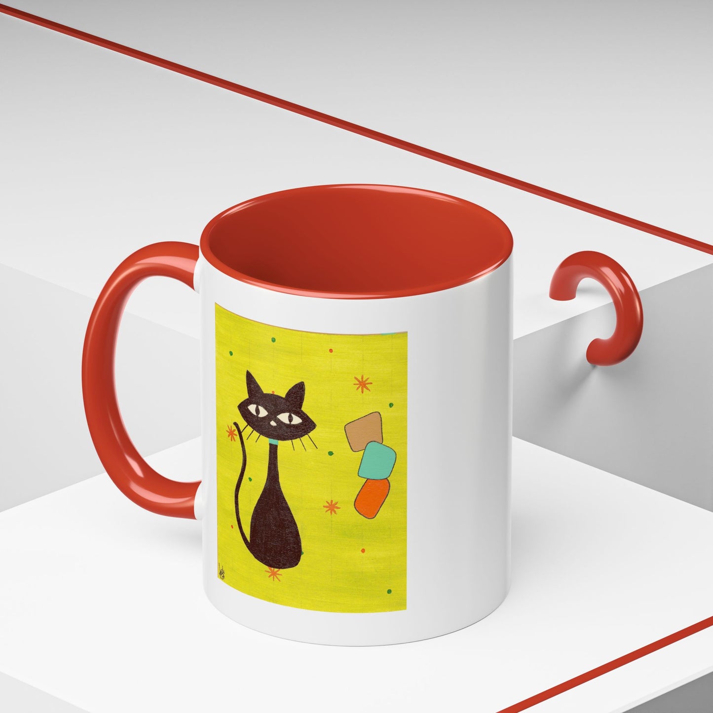 Mug - Play Time Fun Retro Artwork Coffee Mug (11, 15oz)
