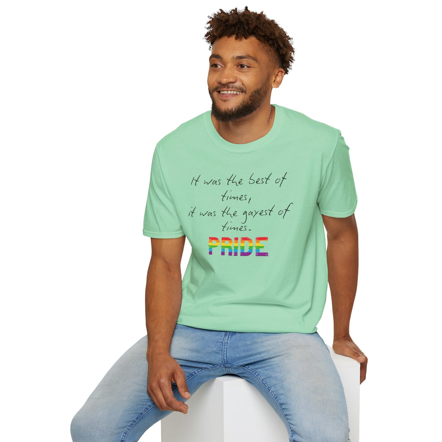 Pride T-Shirt with Quote and Diversity