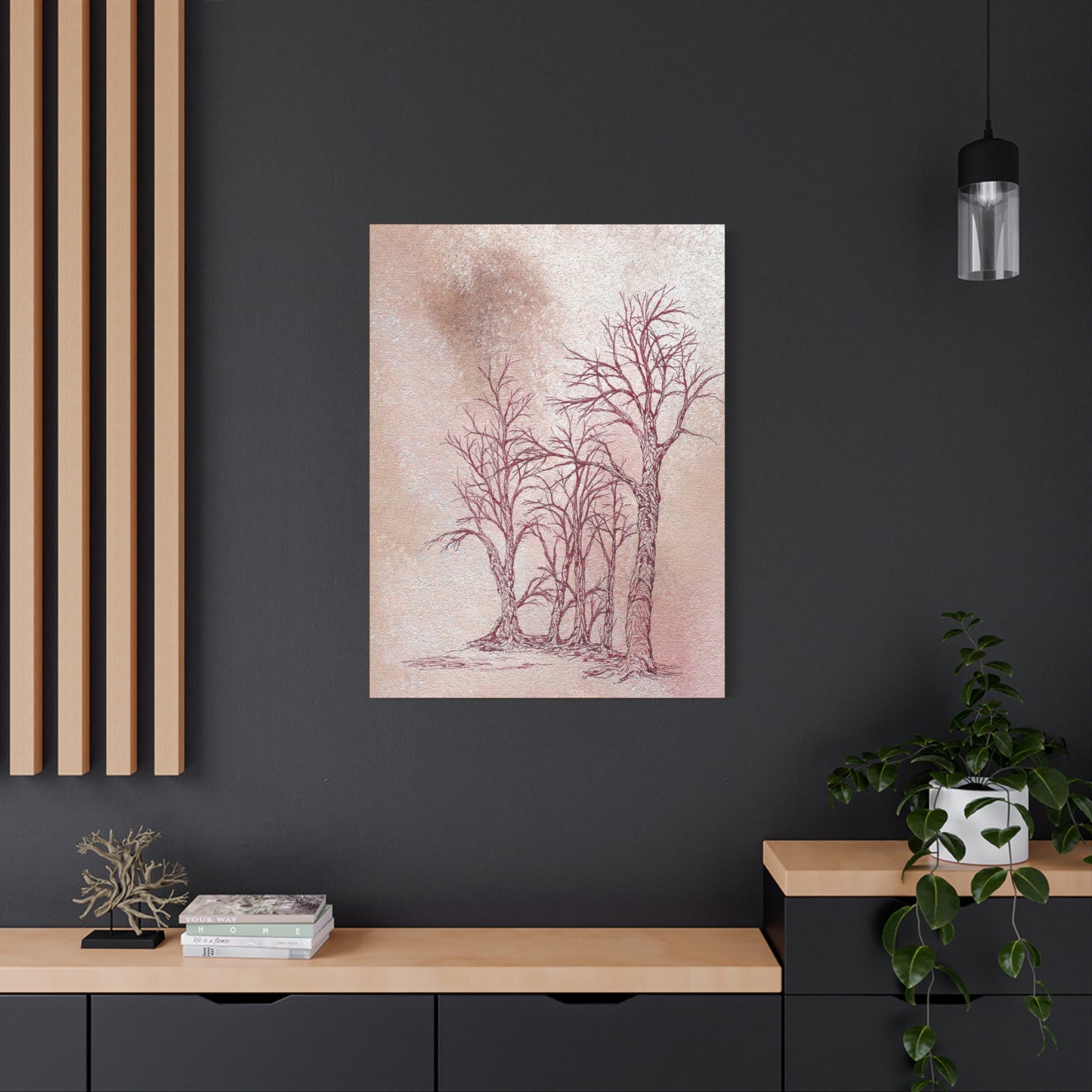 Titled "I'm Still Standing" Abstract On Canvas