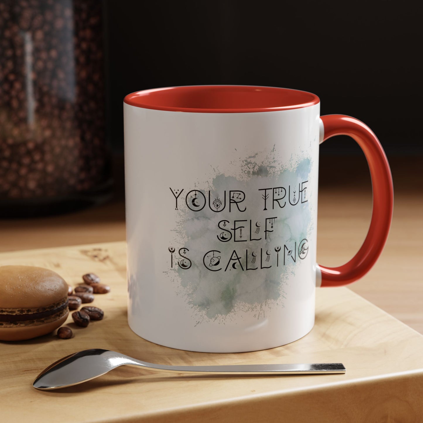Mug with Inspirational Message - Your True Self Is Calling