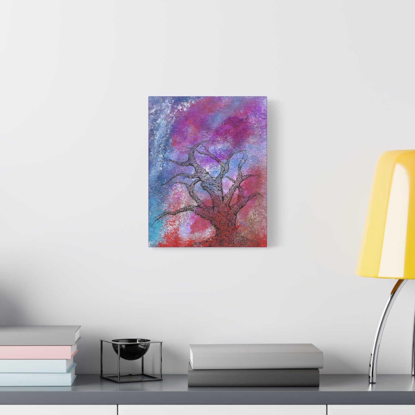 Titled "When Trees Dream" Abstract On Canvas