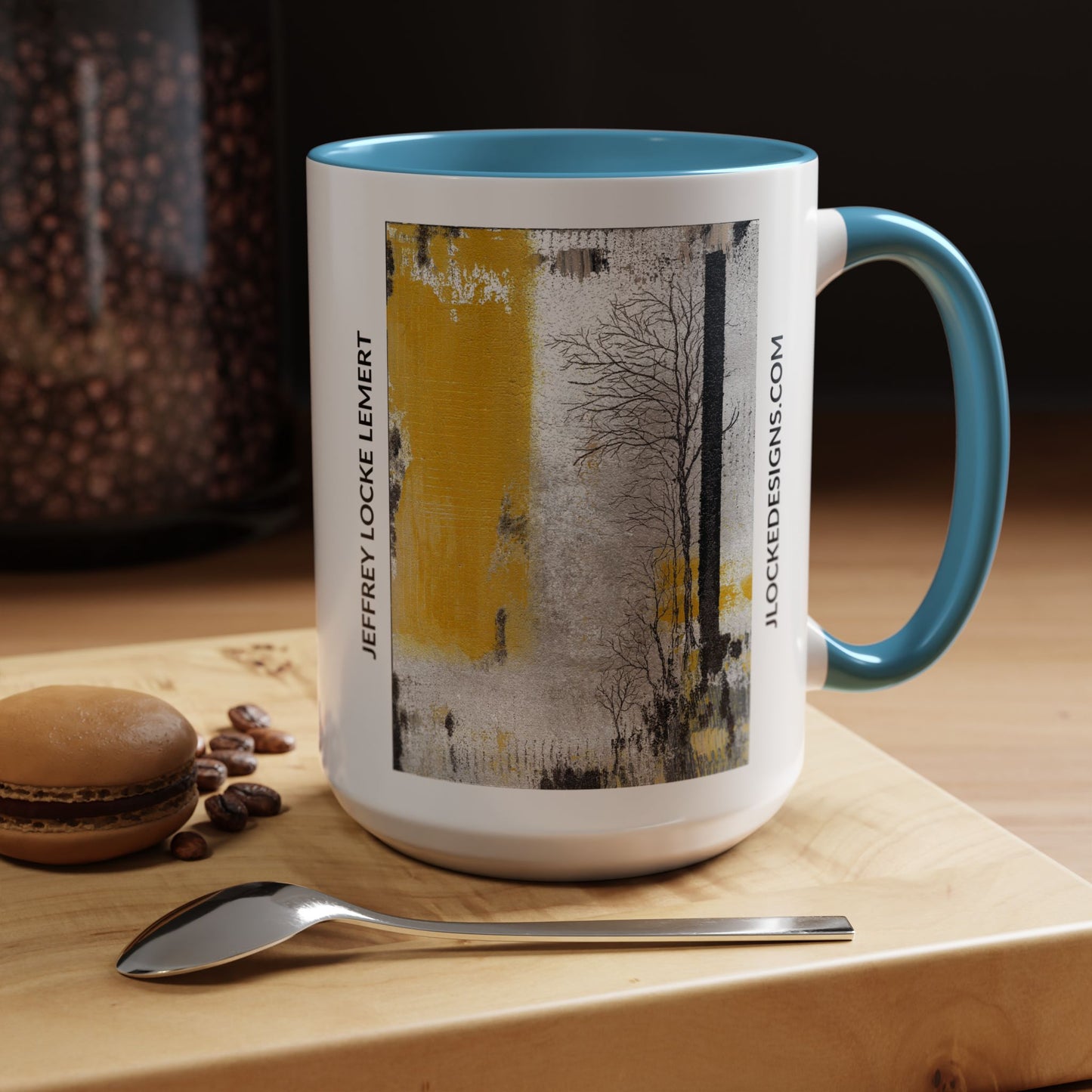 Coffee Mug With Original Art Design When The Sun Rises