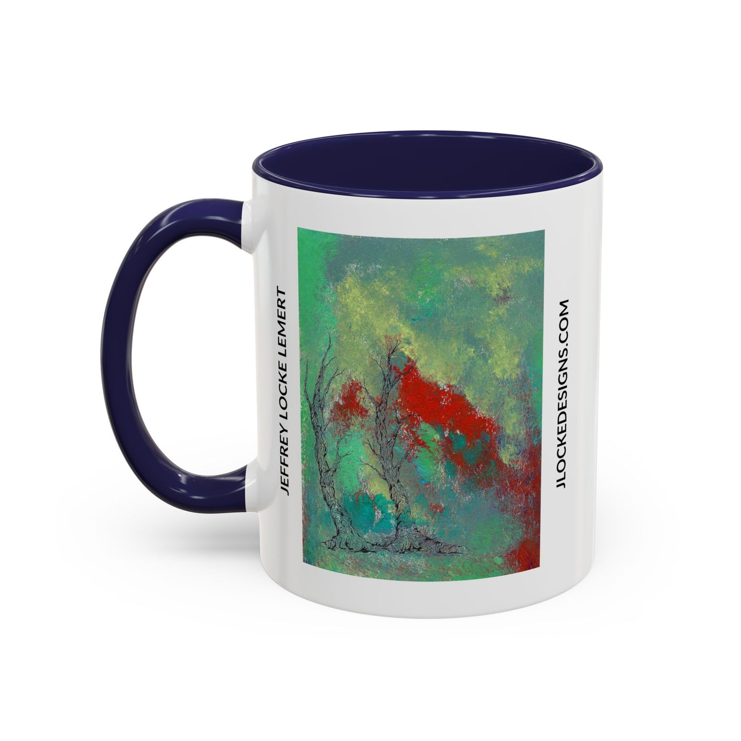 Coffee Mug With Original Art Design Retro Done This Way
