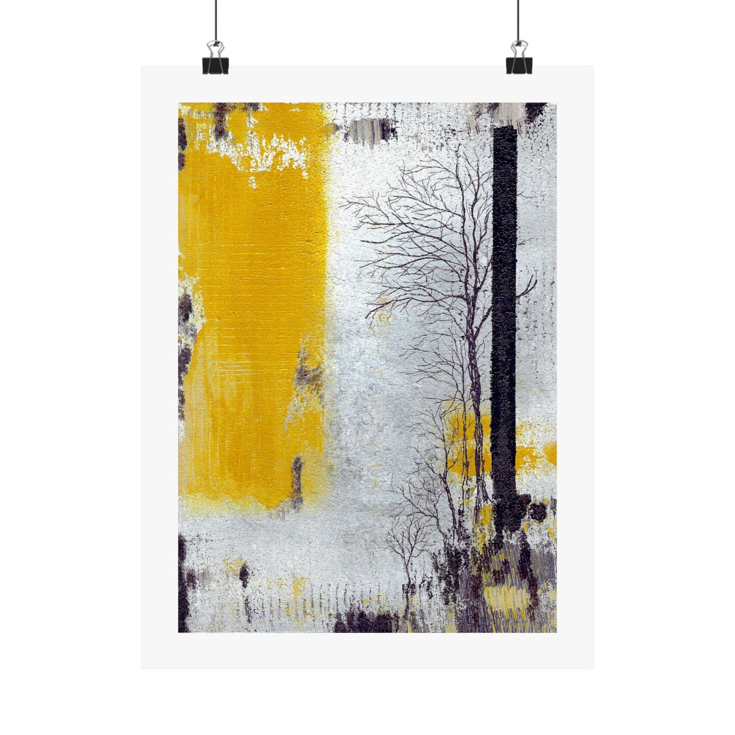 Titled "When The Suns Rises" Art Print On Paper In 4 Sizes