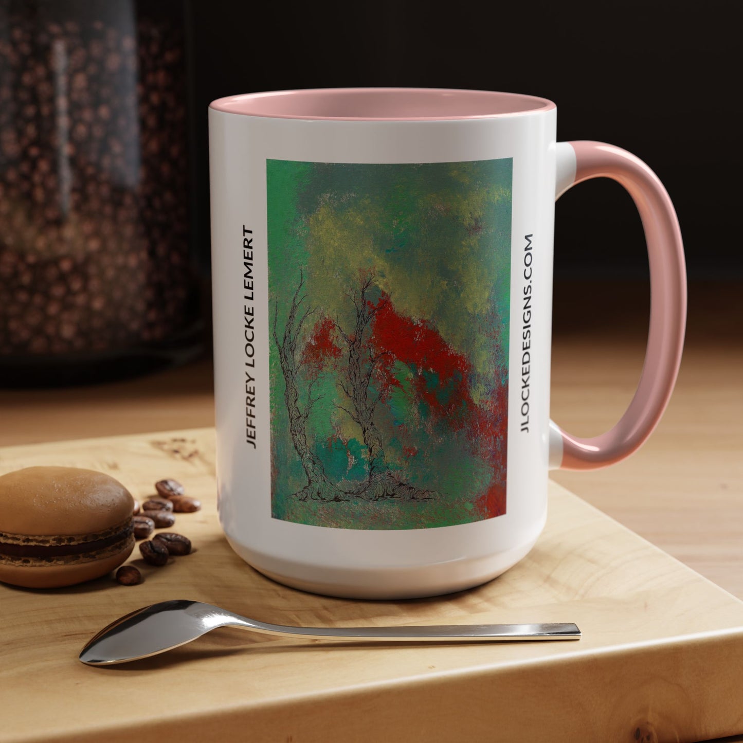 Coffee Mug With Original Art Design Retro Done This Way