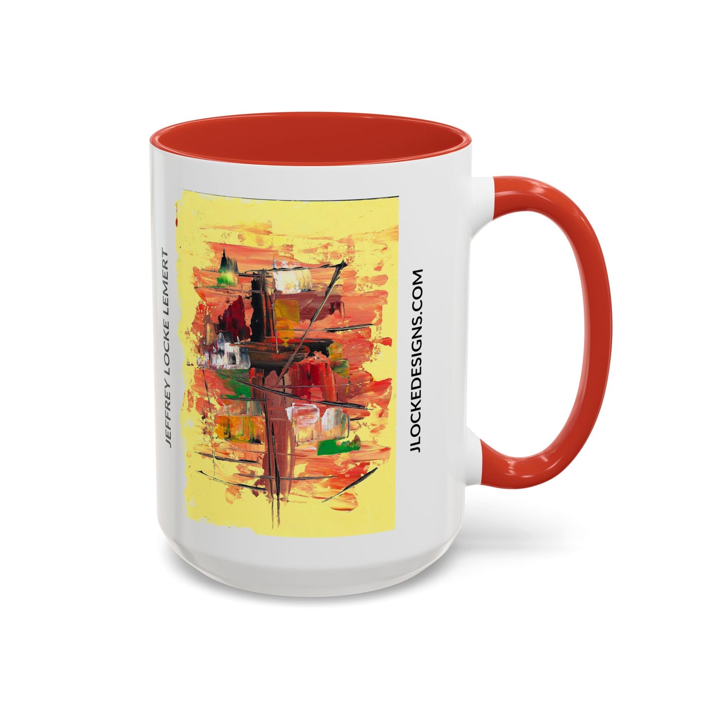 Coffee Mug With Original Art Design In The Harbor