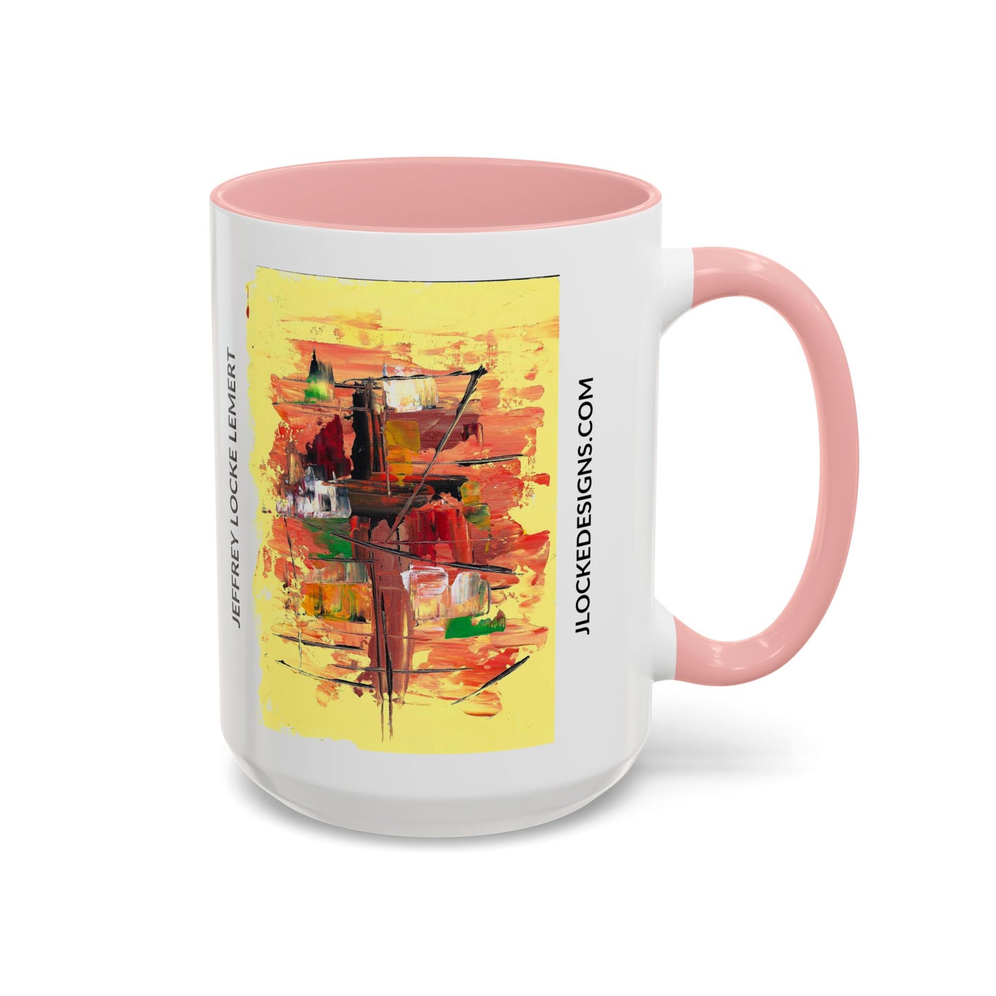 Coffee Mug With Original Art Design In The Harbor