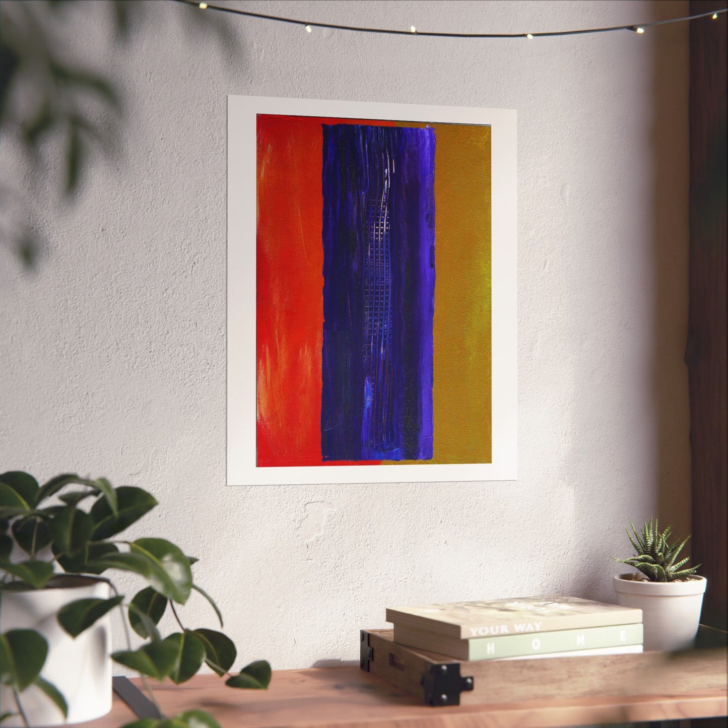 Titled "Evolution" Art Print On Paper In 4 Sizes