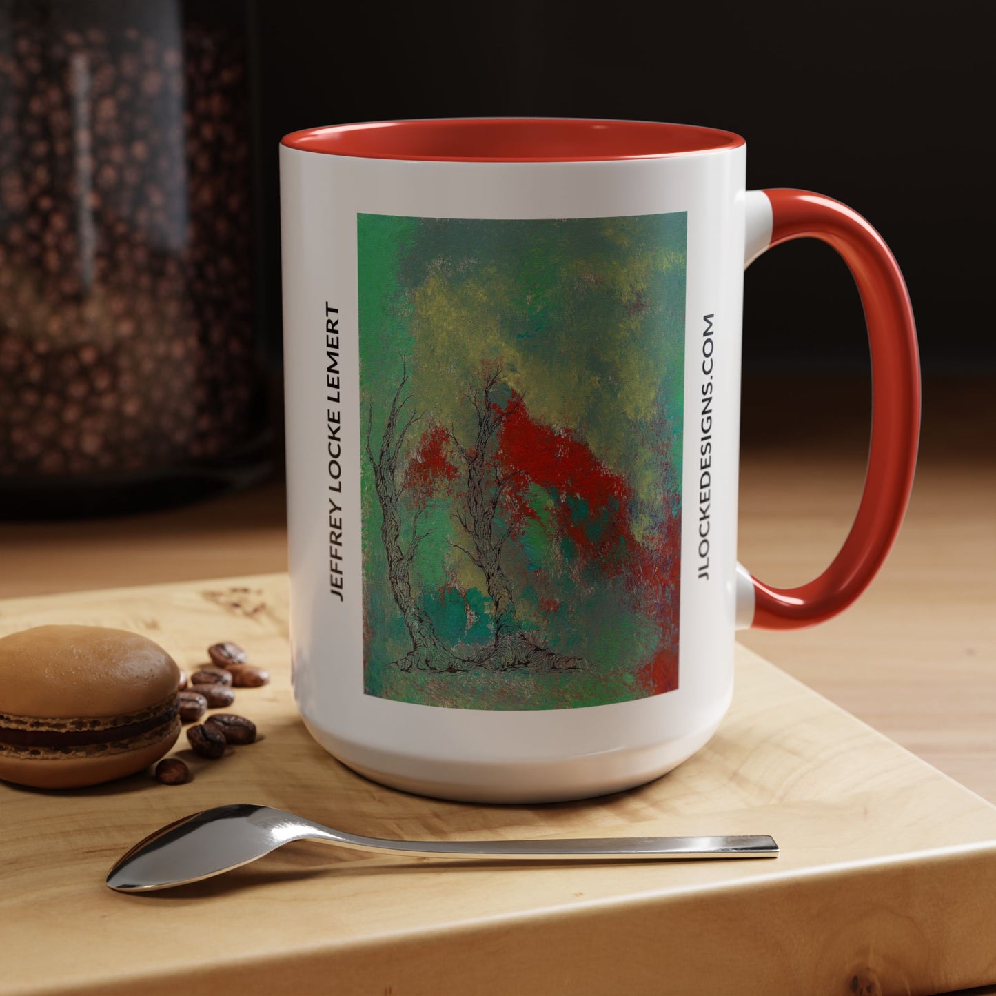 Coffee Mug With Original Art Design Retro Done This Way