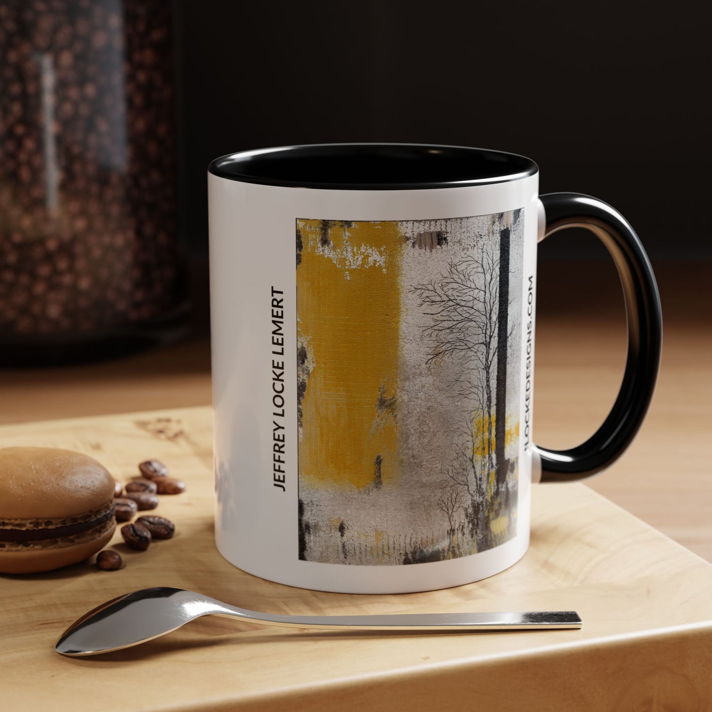 Coffee Mug With Original Art Design When The Sun Rises