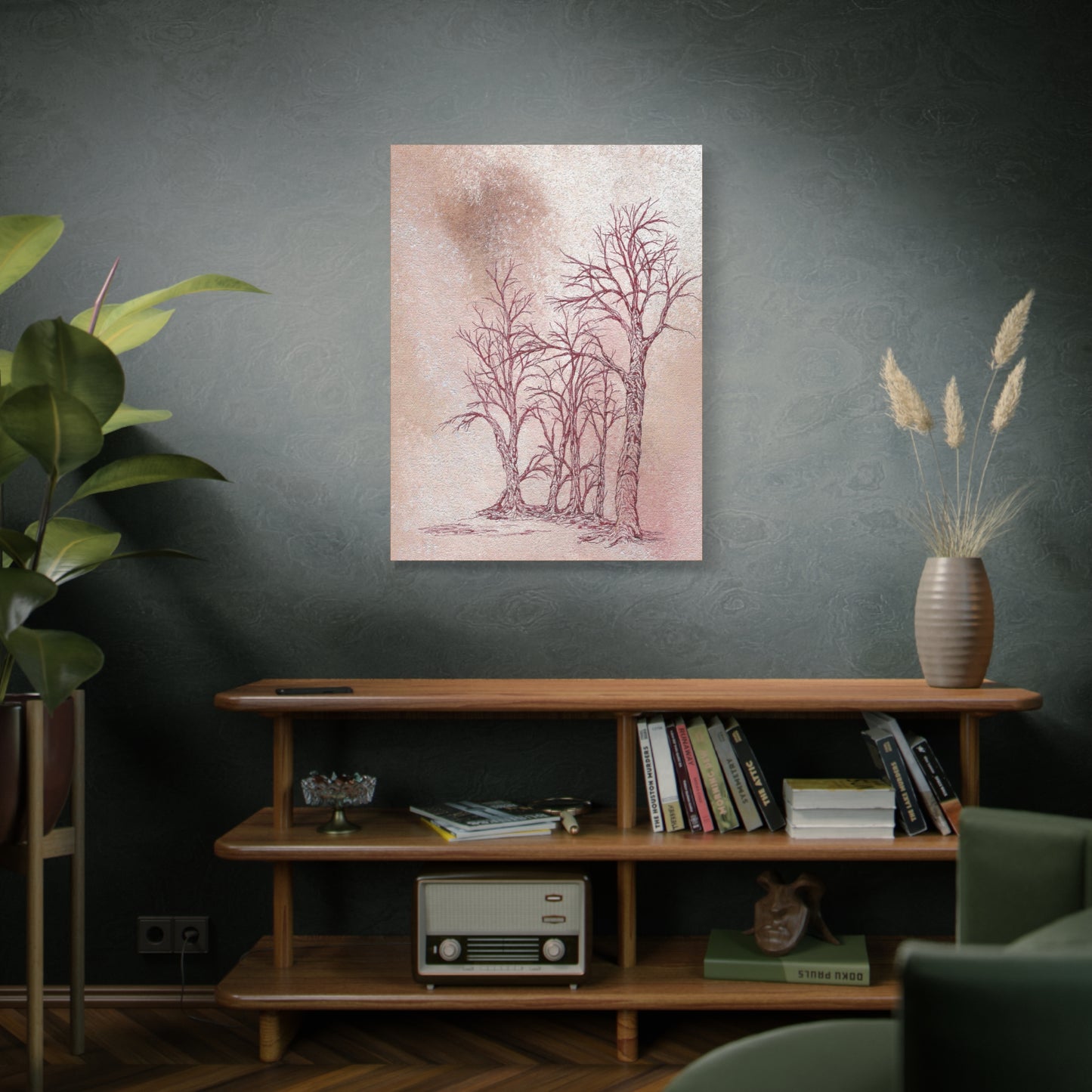 Titled "I'm Still Standing" Abstract On Canvas