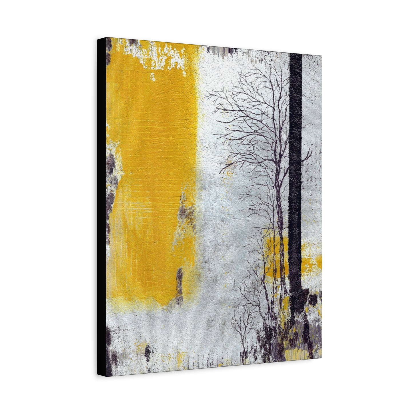 Titled "When The Sun Rises" Abstract On Canvas
