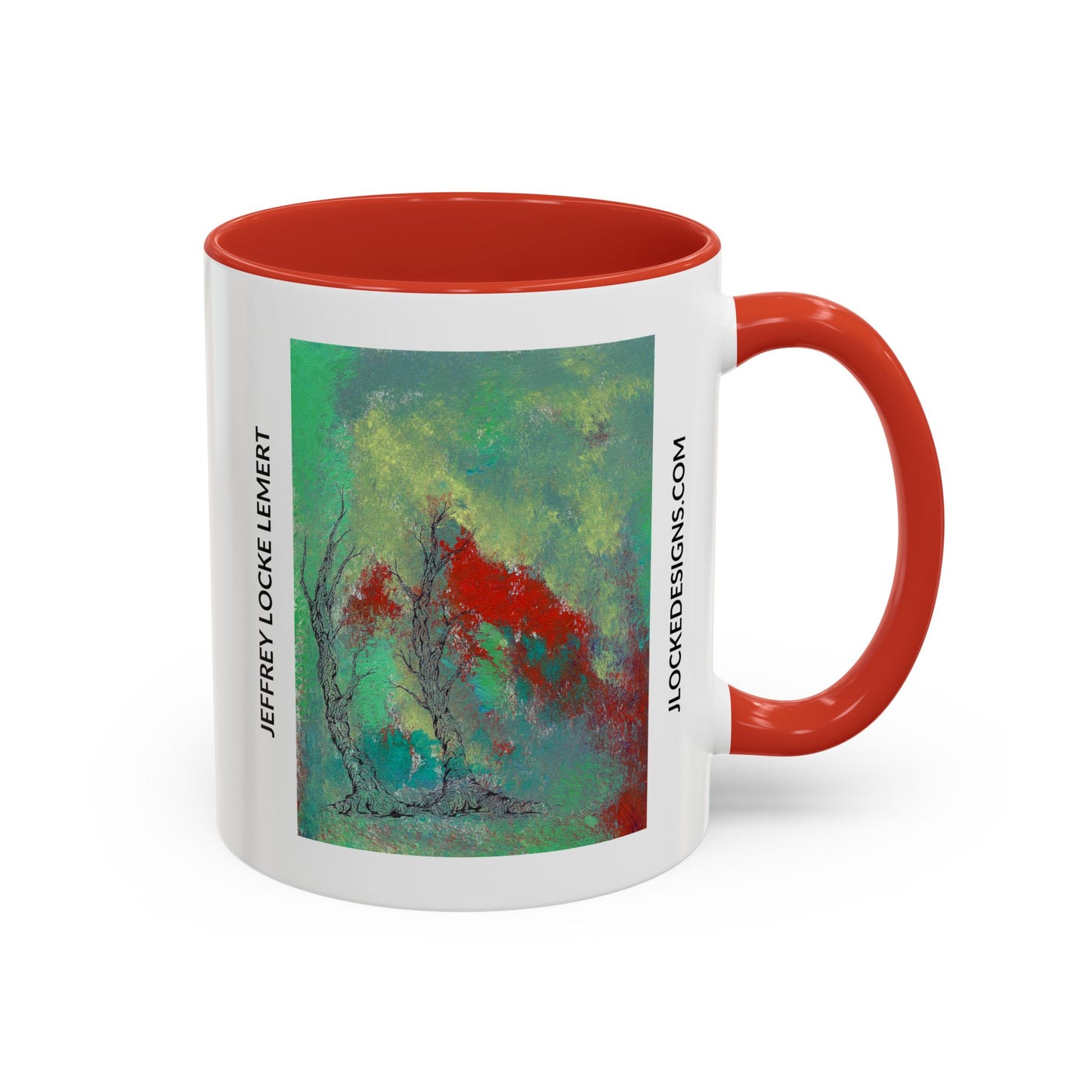 Coffee Mug With Original Art Design Retro Done This Way