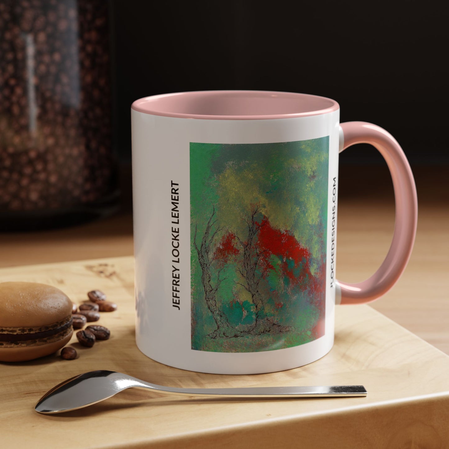 Coffee Mug With Original Art Design Retro Done This Way