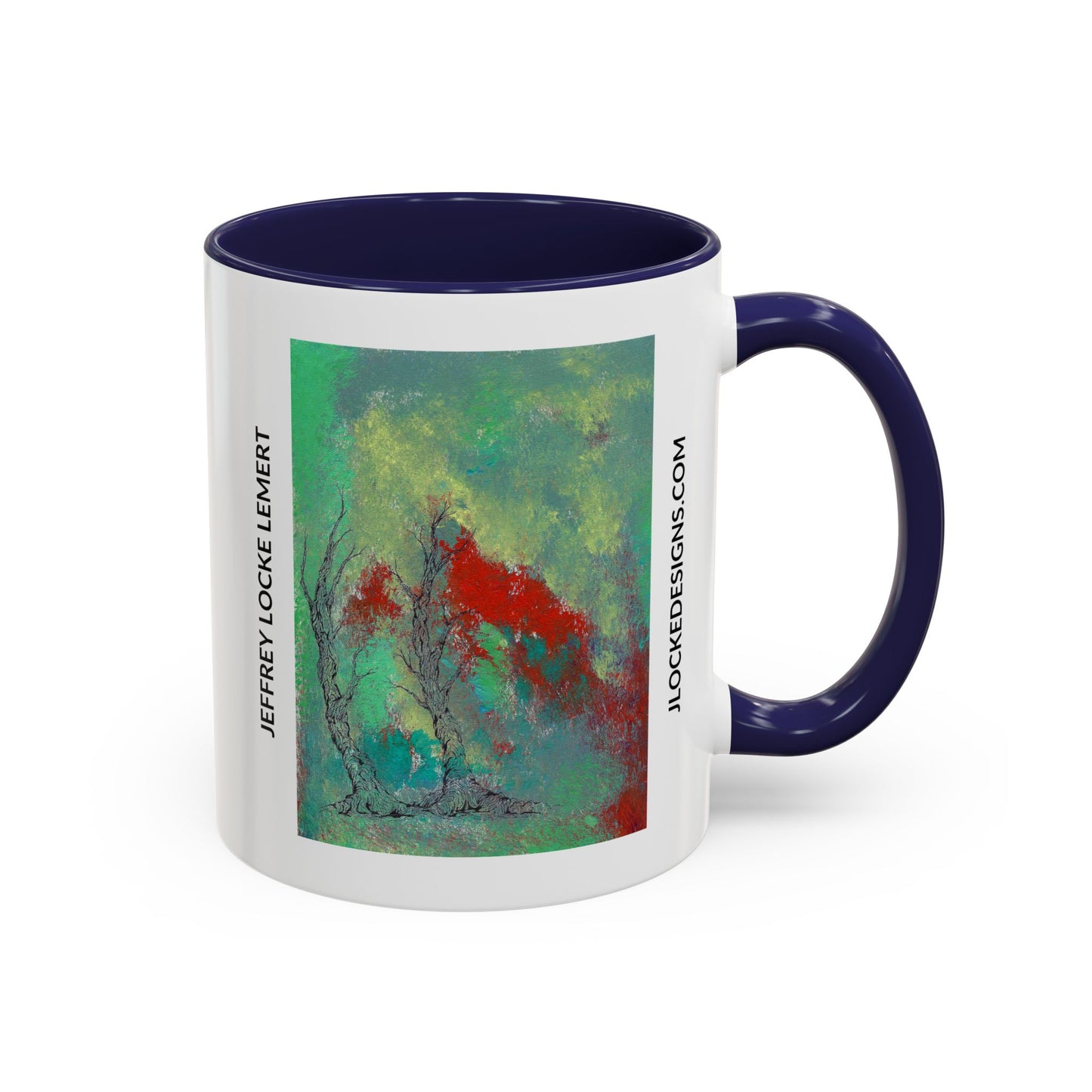 Coffee Mug With Original Art Design Retro Done This Way