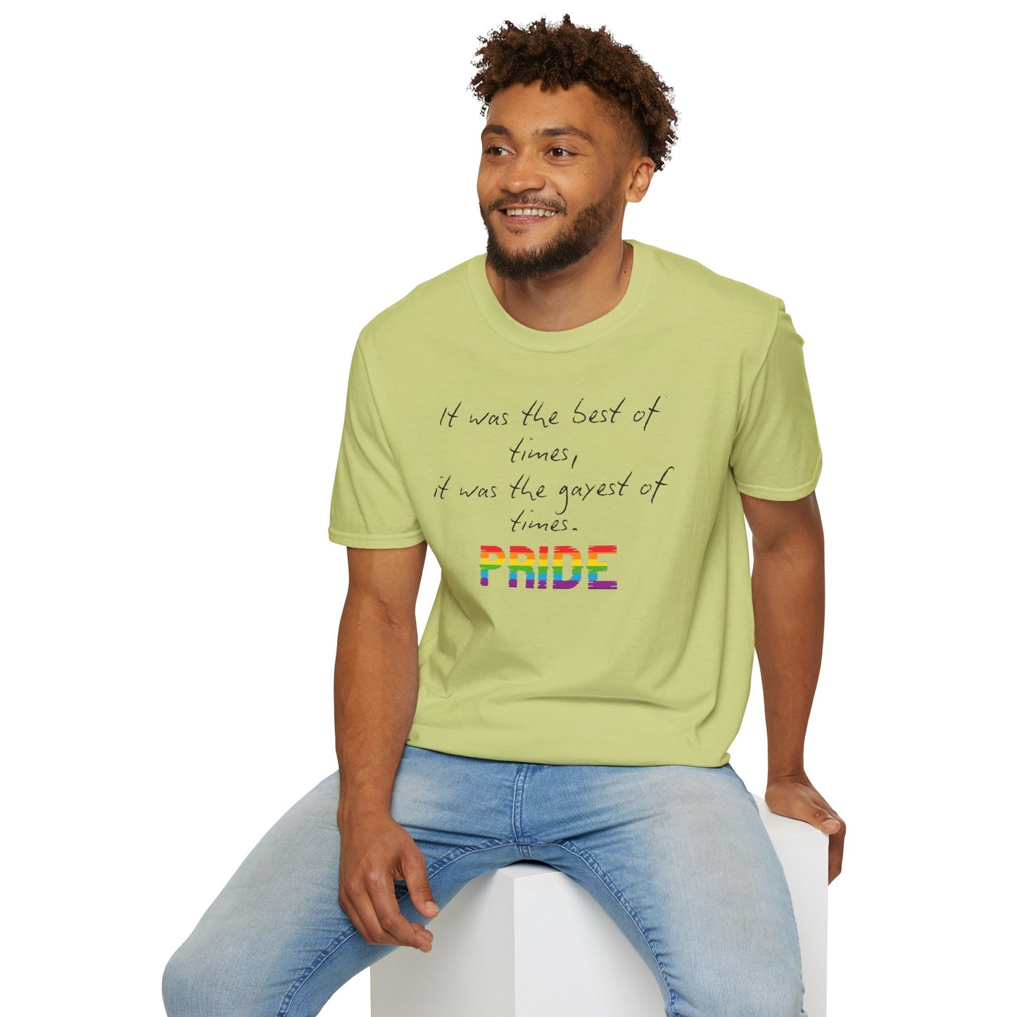 Pride T-Shirt with Quote and Diversity