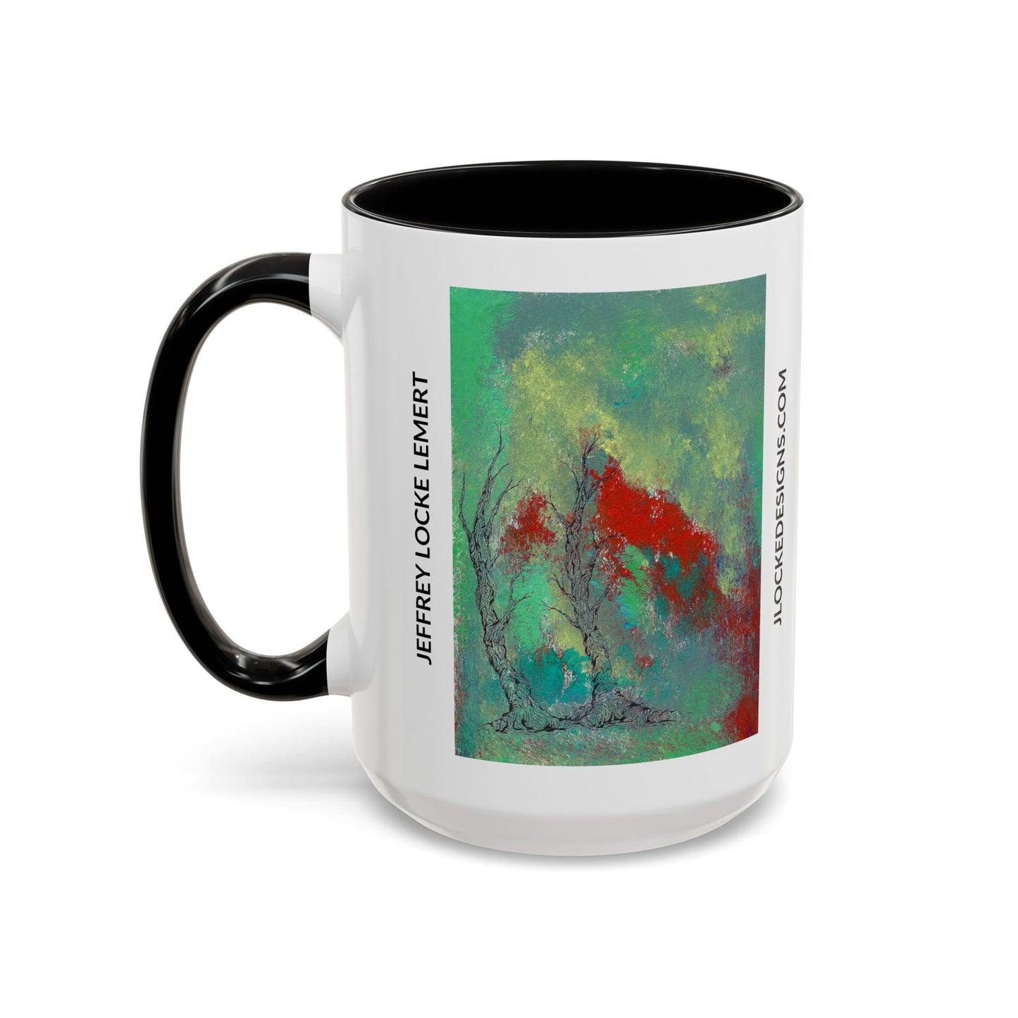 Coffee Mug With Original Art Design Retro Done This Way