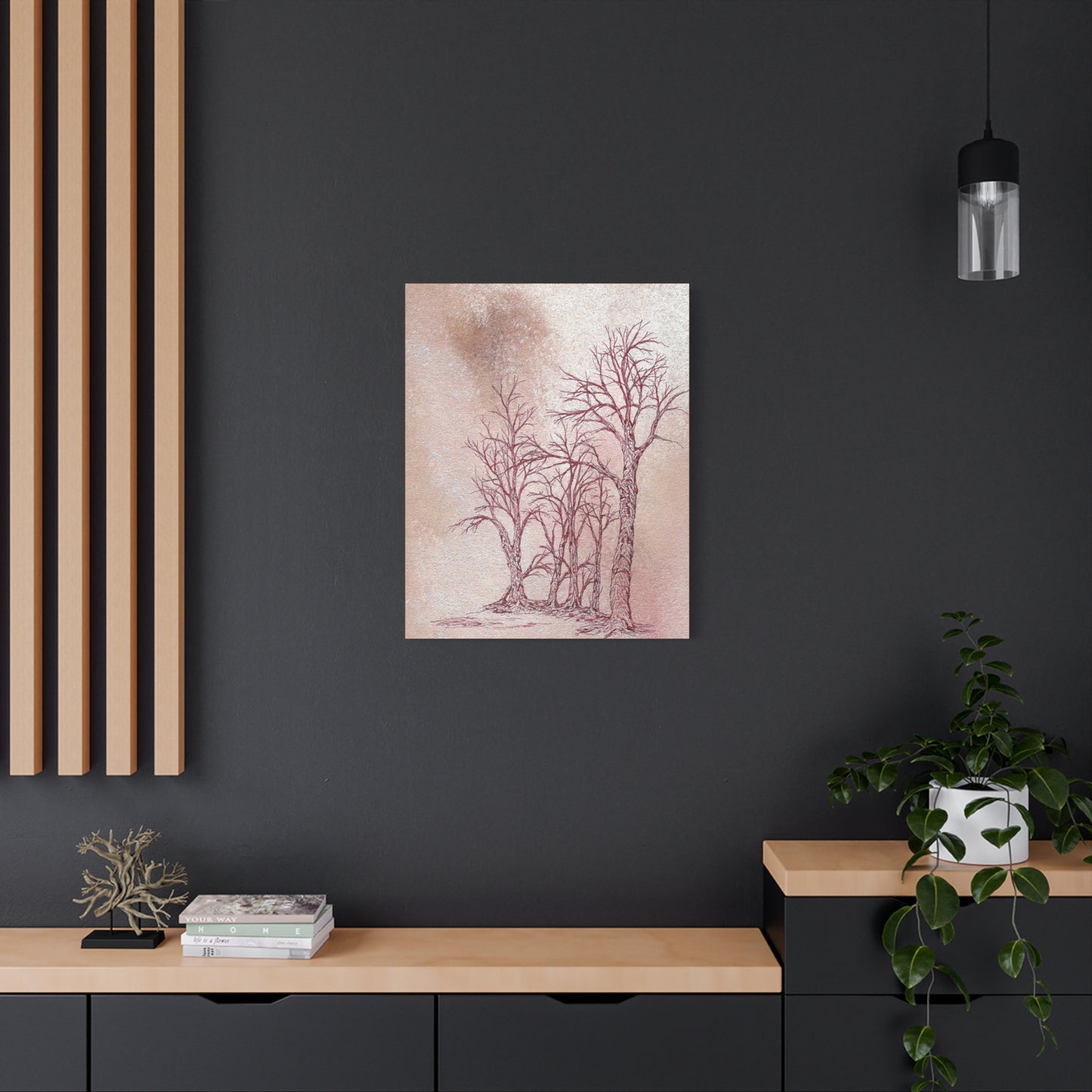 Titled "I'm Still Standing" Abstract On Canvas