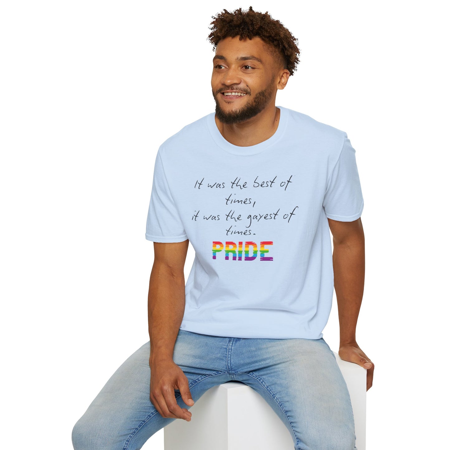 Pride T-Shirt with Quote and Diversity