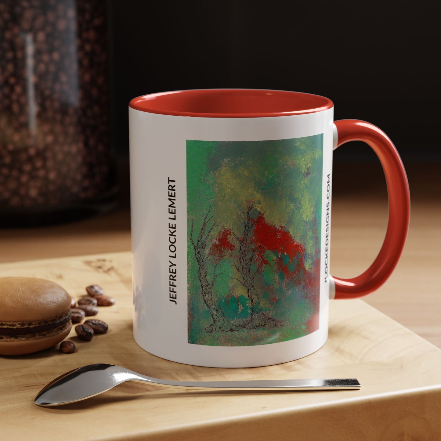 Coffee Mug With Original Art Design Retro Done This Way