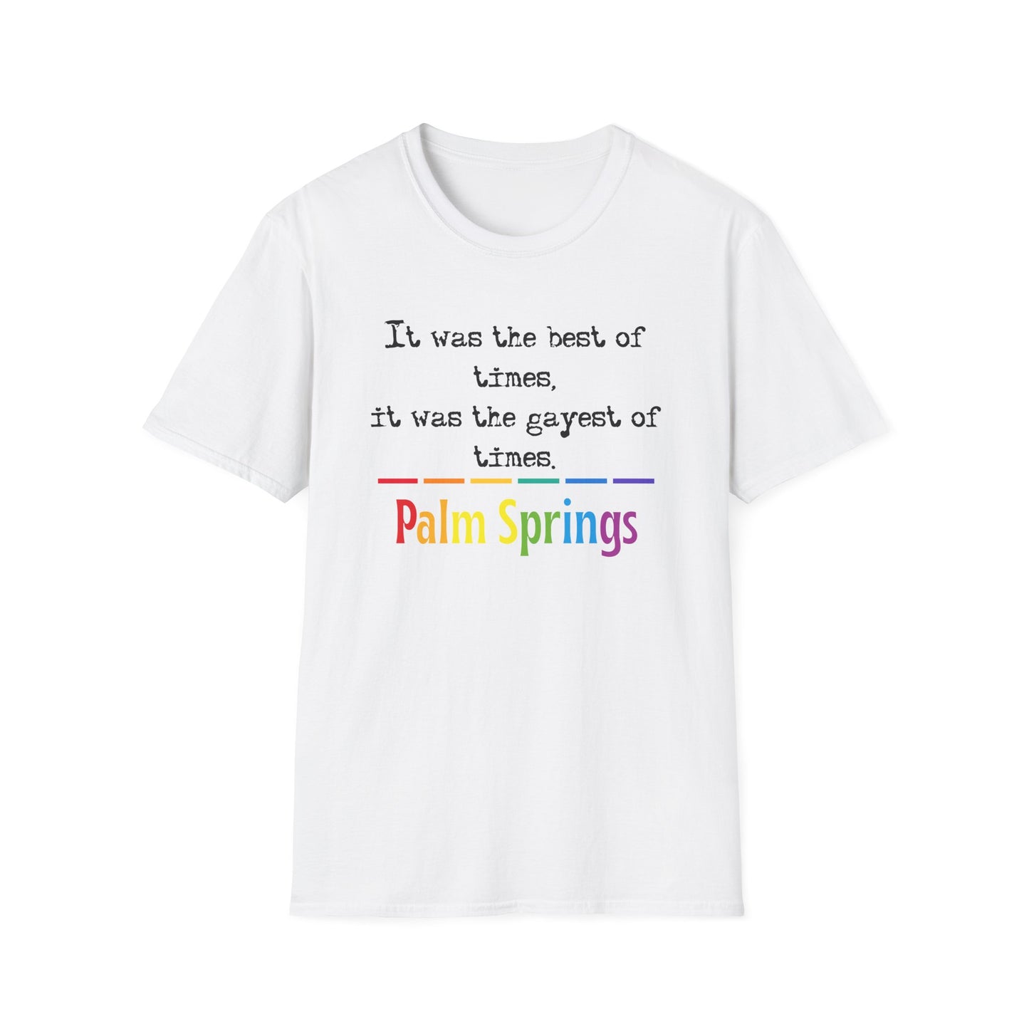 It was the best of times, it was the gayest of times. Palm Springs