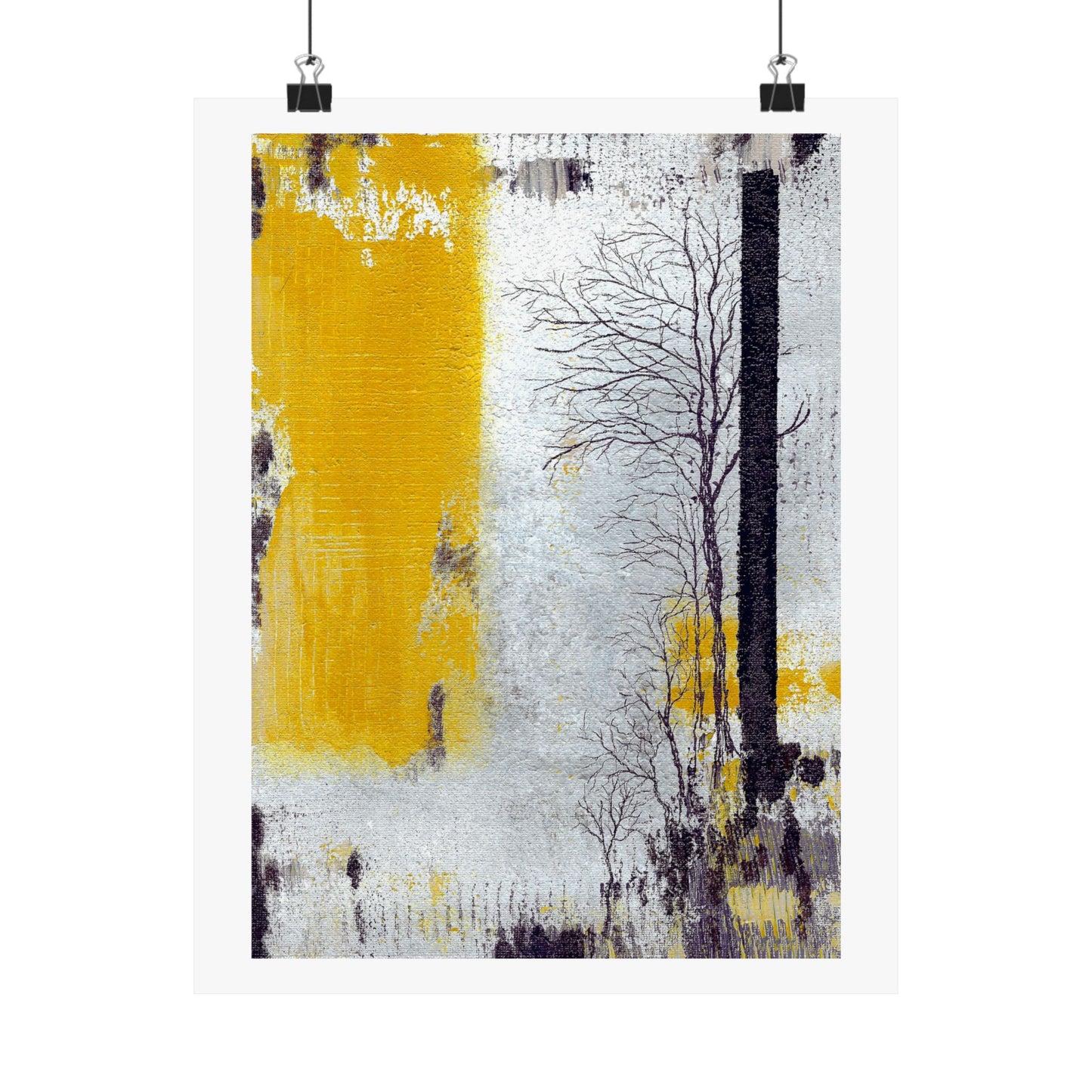 Titled "When The Suns Rises" Art Print On Paper In 4 Sizes