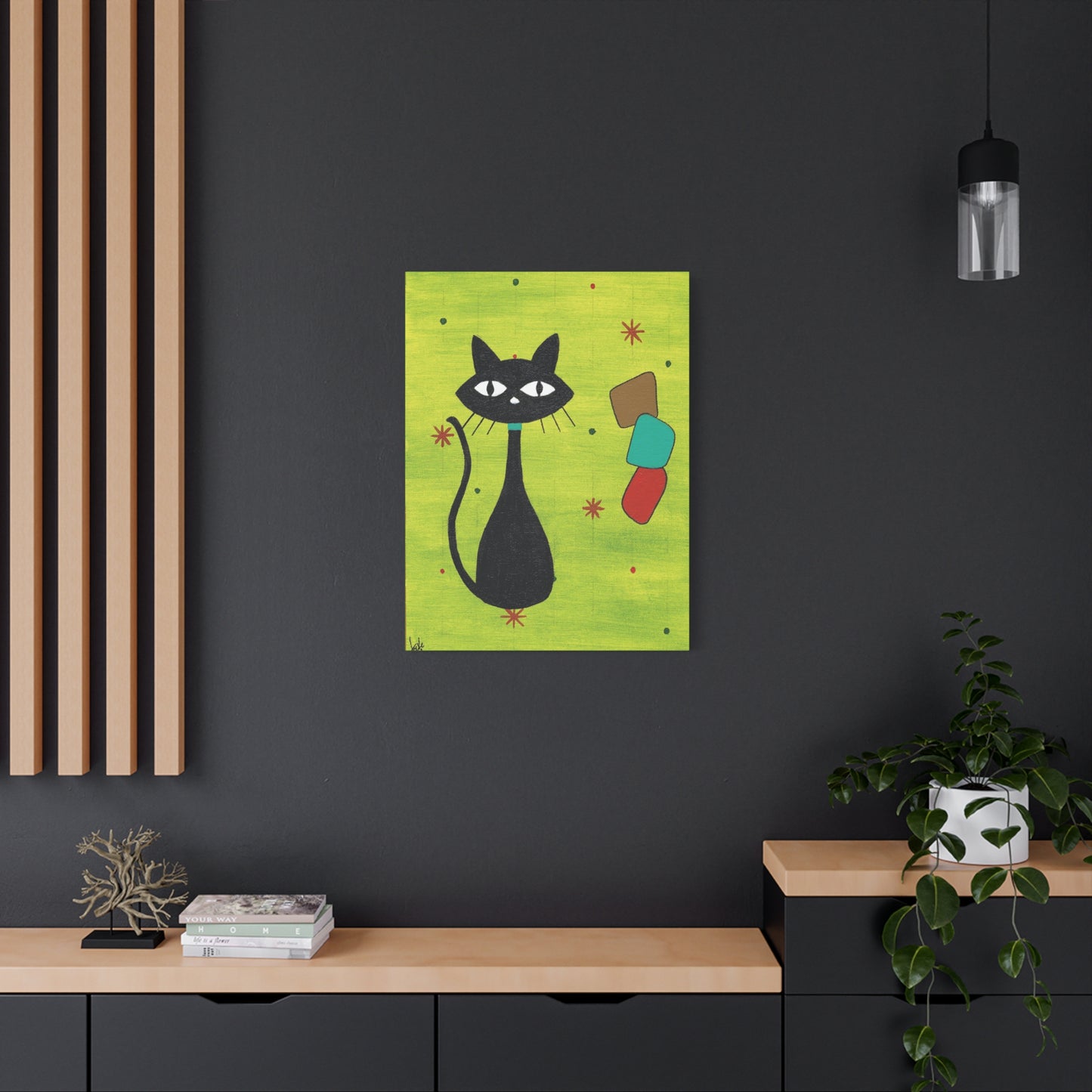 Titled "Play Time" Vintage Inspired Fun Piece On Canvas