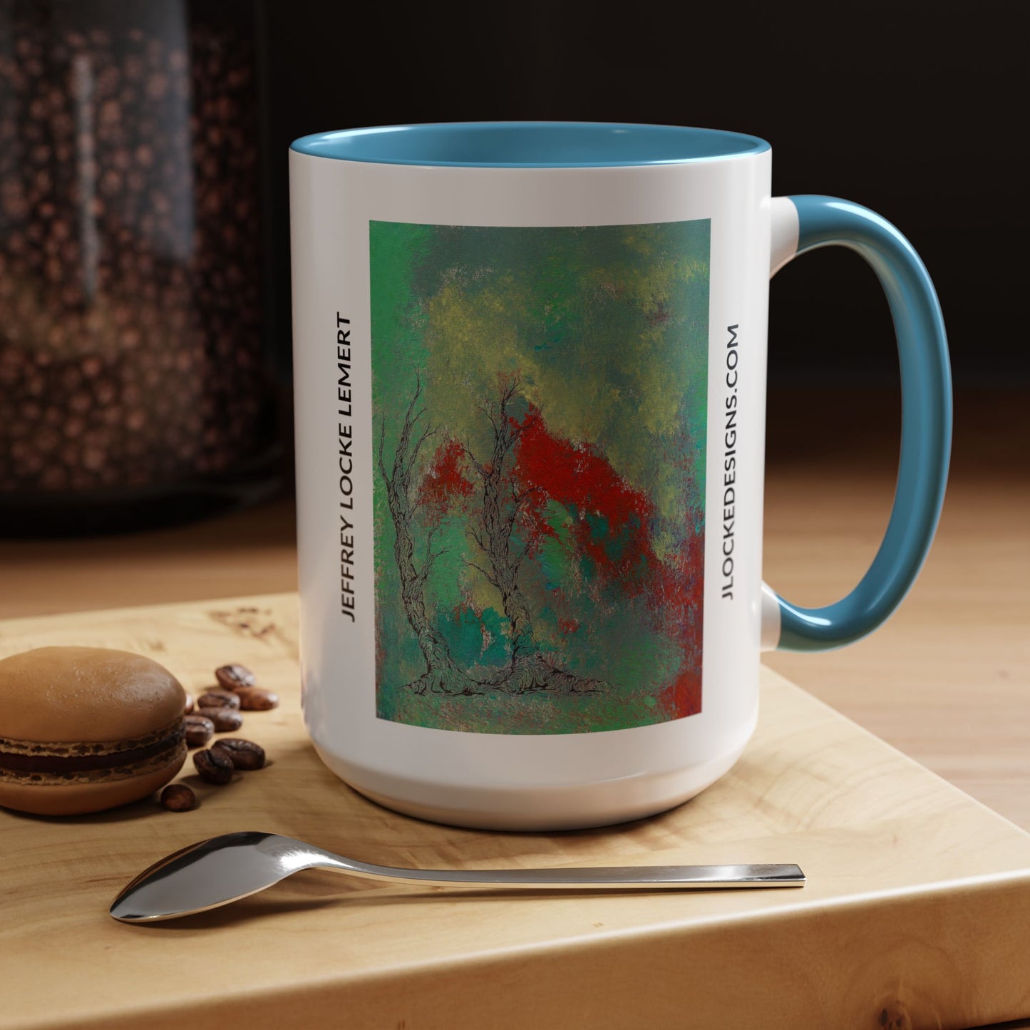 Coffee Mug With Original Art Design Retro Done This Way