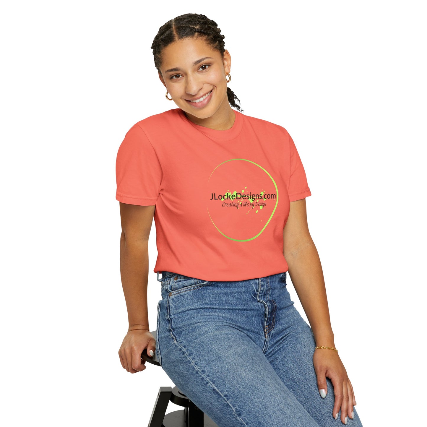 Logo Inspire Create T-Shirt, JLockeDesigns Signature Logo Tee.