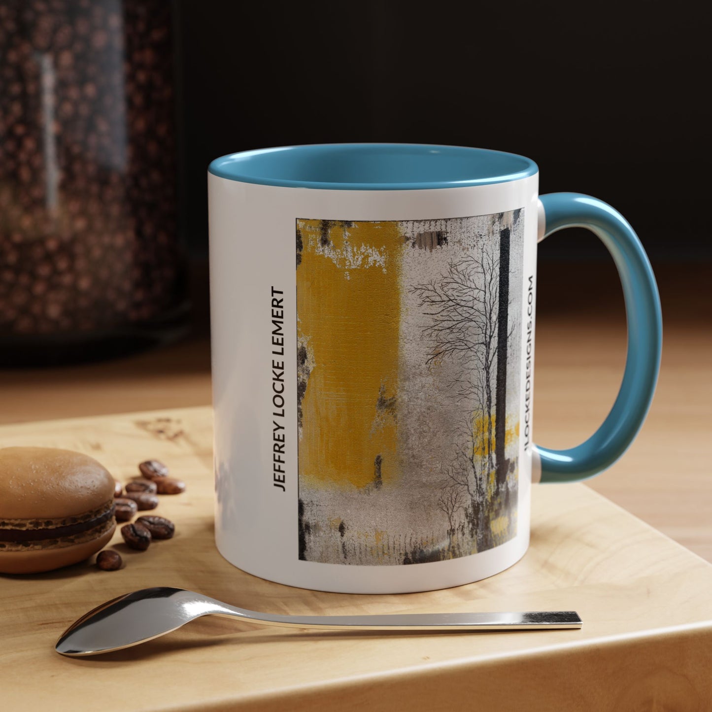 Coffee Mug With Original Art Design When The Sun Rises