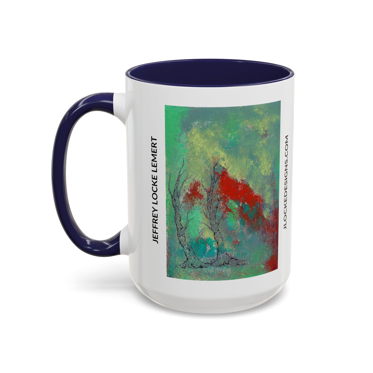 Coffee Mug With Original Art Design Retro Done This Way