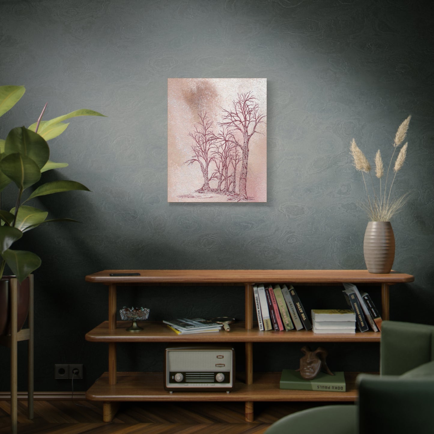 Titled "I'm Still Standing" Abstract On Canvas