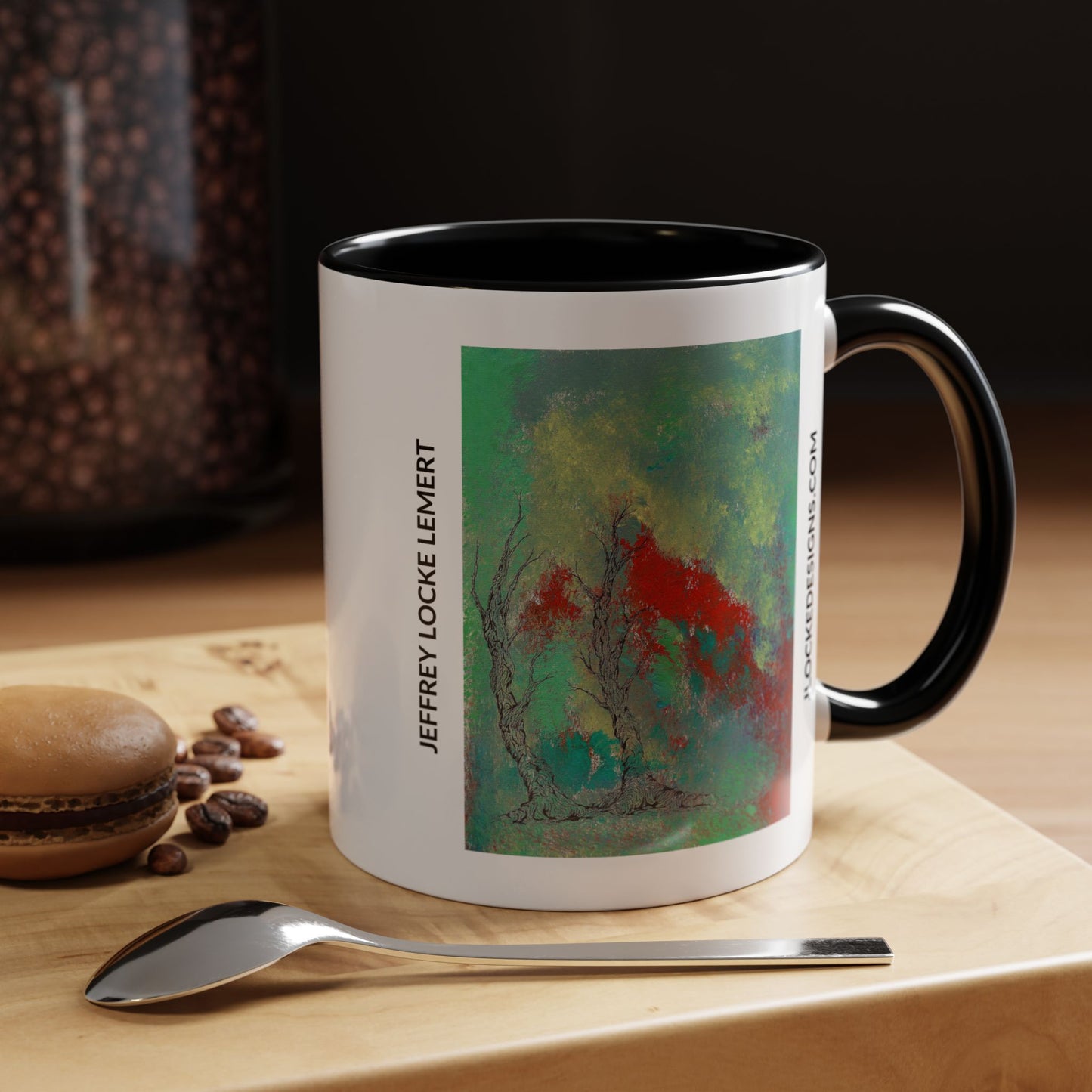 Coffee Mug With Original Art Design Retro Done This Way
