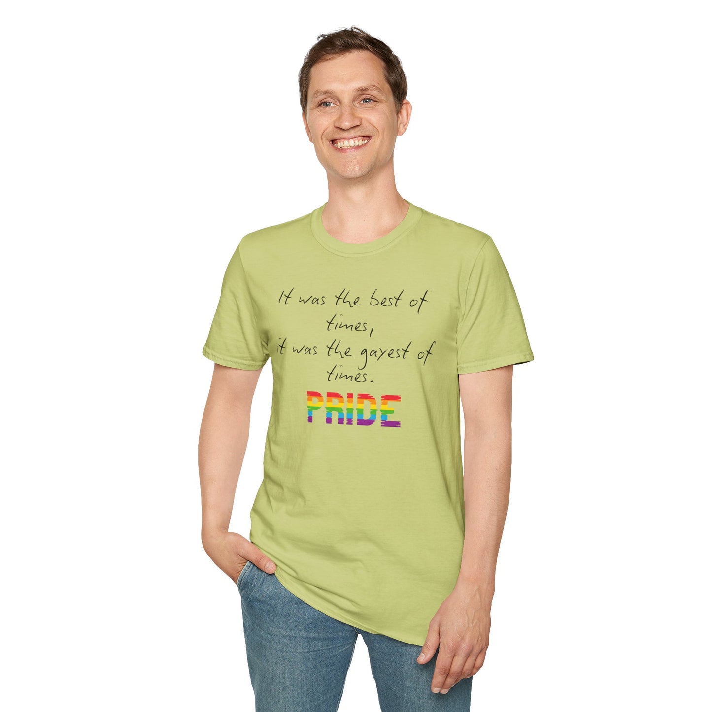Pride T-Shirt with Quote and Diversity