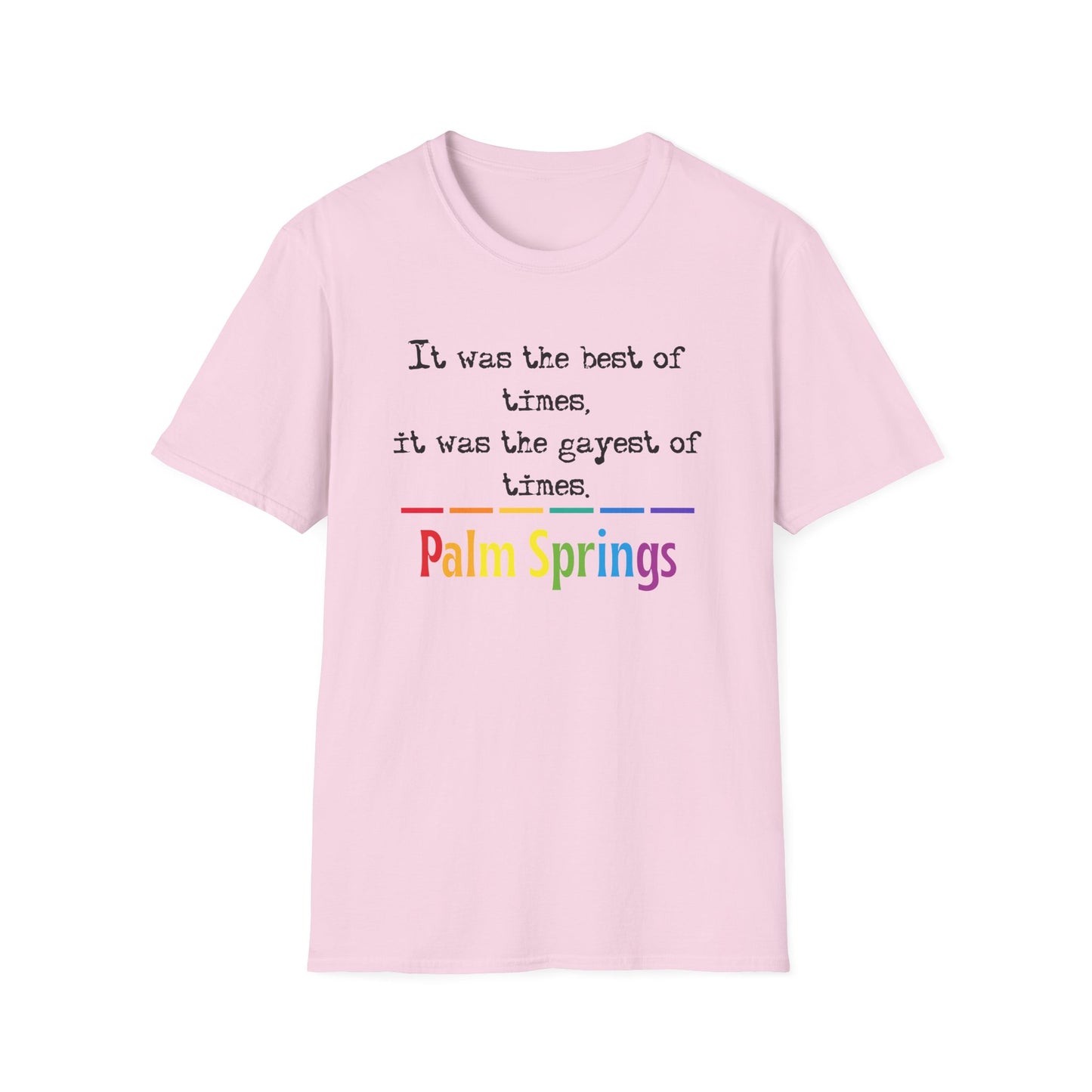 It was the best of times, it was the gayest of times. Palm Springs