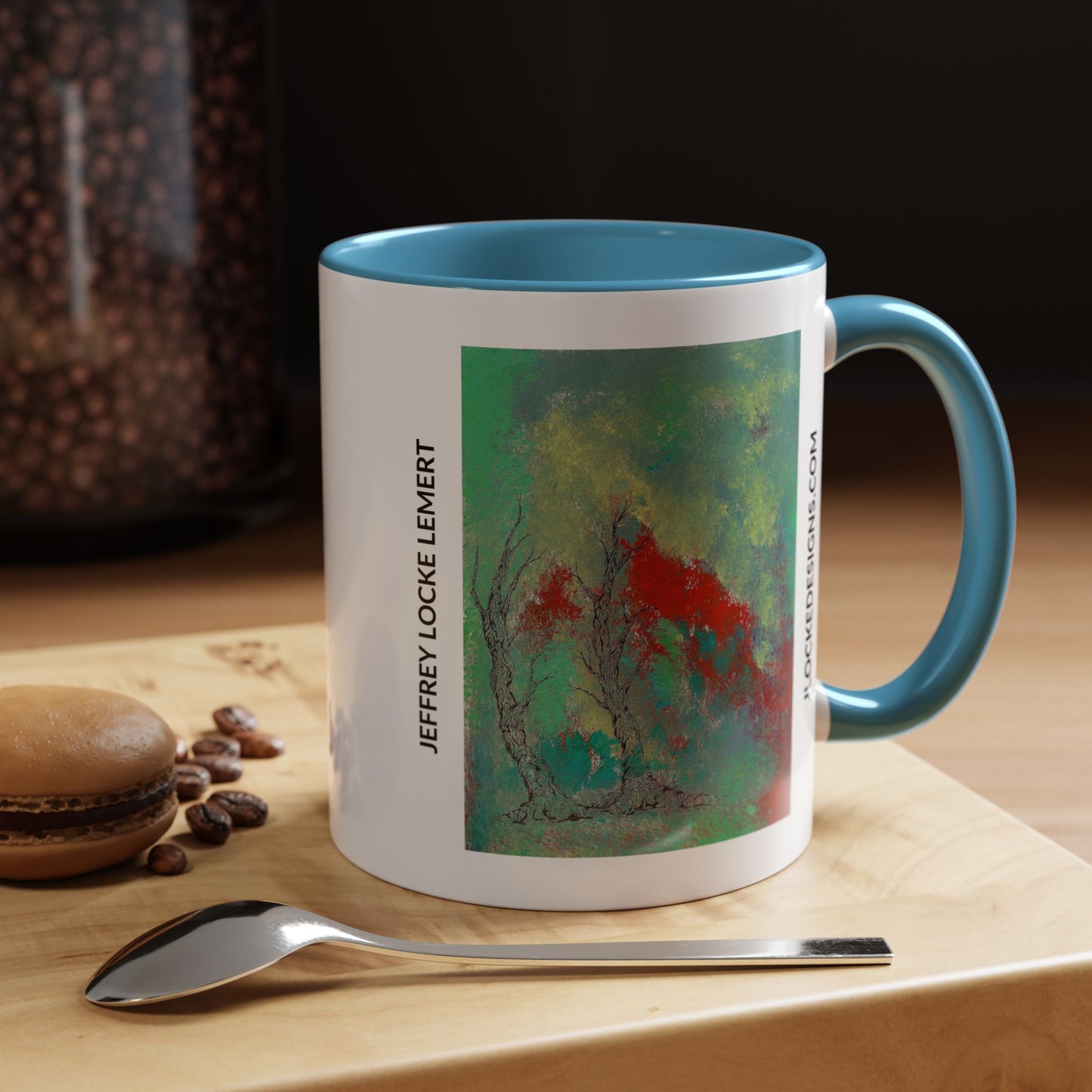 Coffee Mug With Original Art Design Retro Done This Way