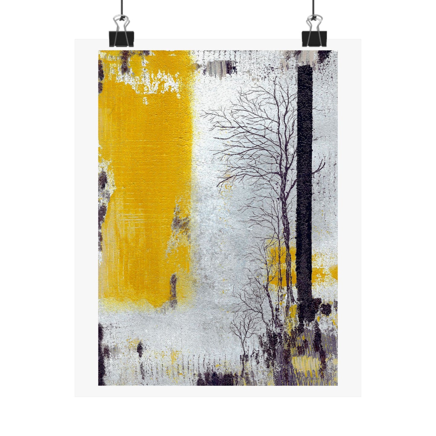 Titled "When The Suns Rises" Art Print On Paper In 4 Sizes